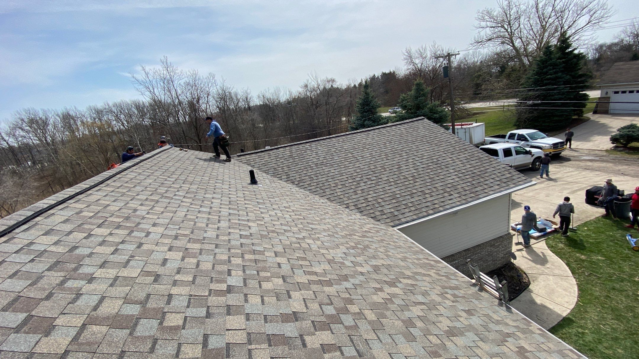 Roof Replacement using CertainTeed Landmark by 180 Contractors