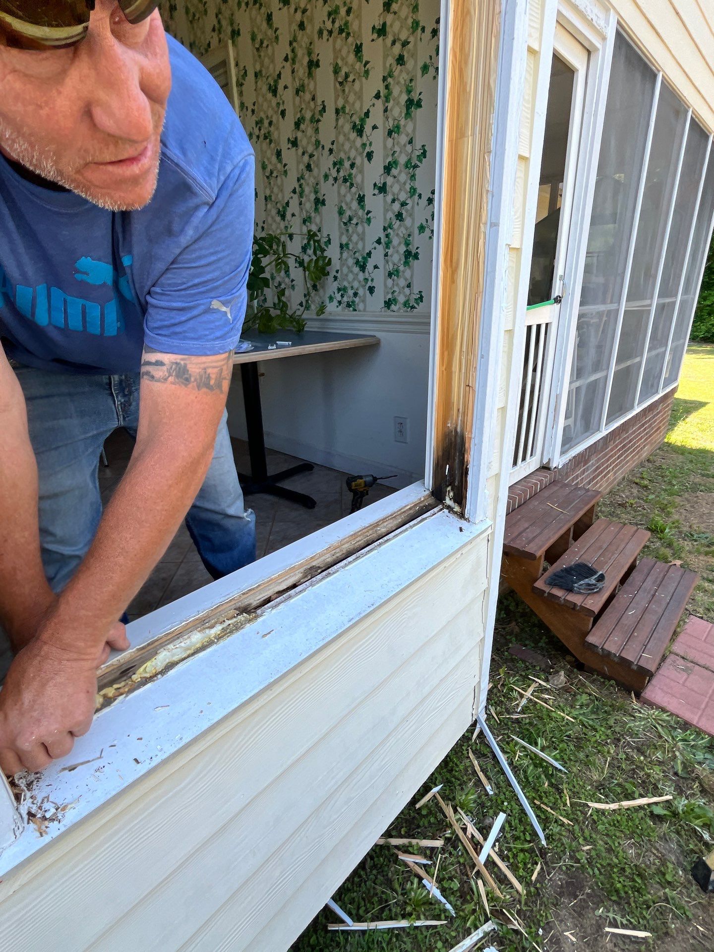 Window Installation using Company Cam by Karcher Roofing & Construction