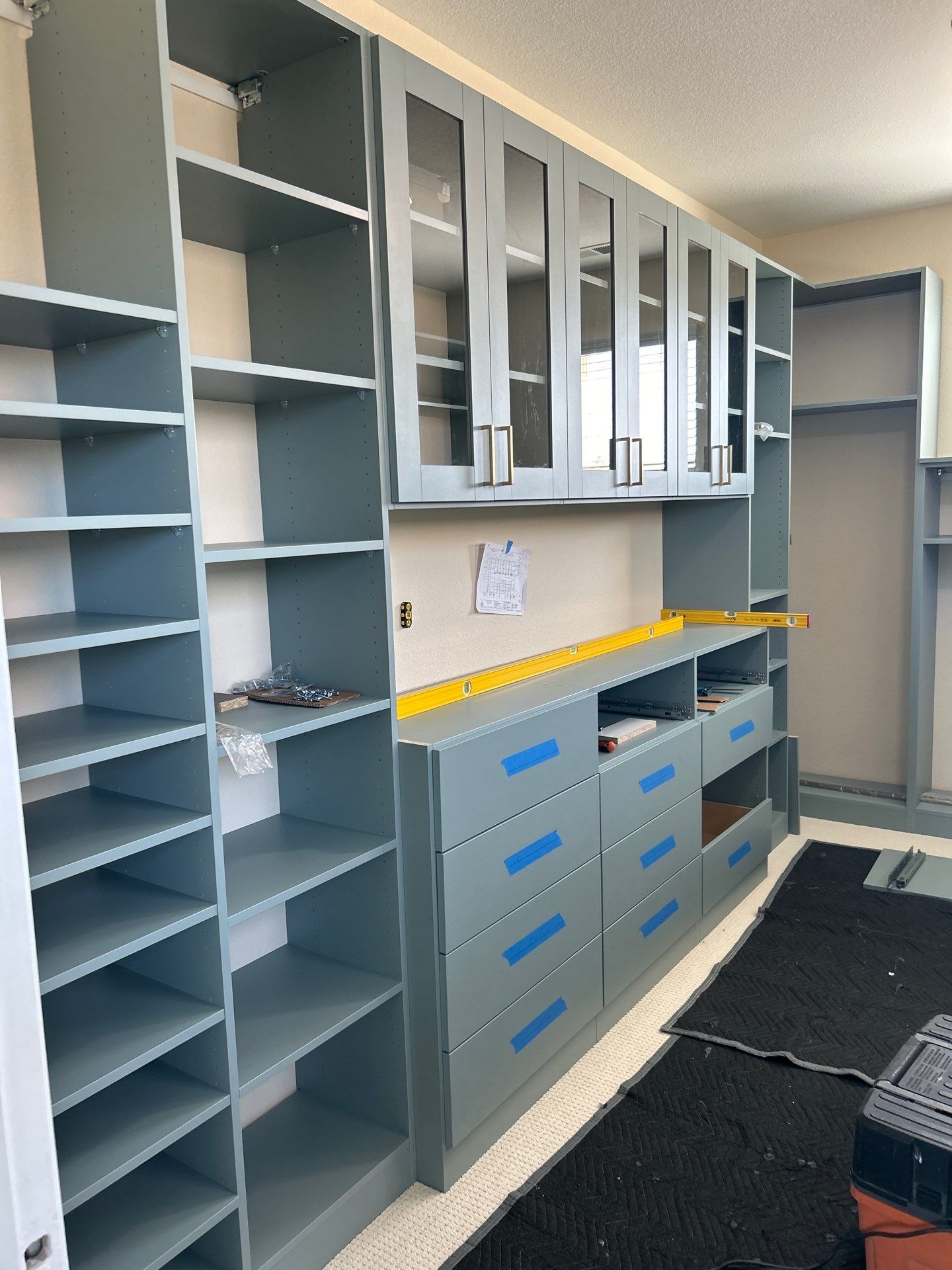 Multiple Closet Installations in Longmont by Concept 32, Inc.