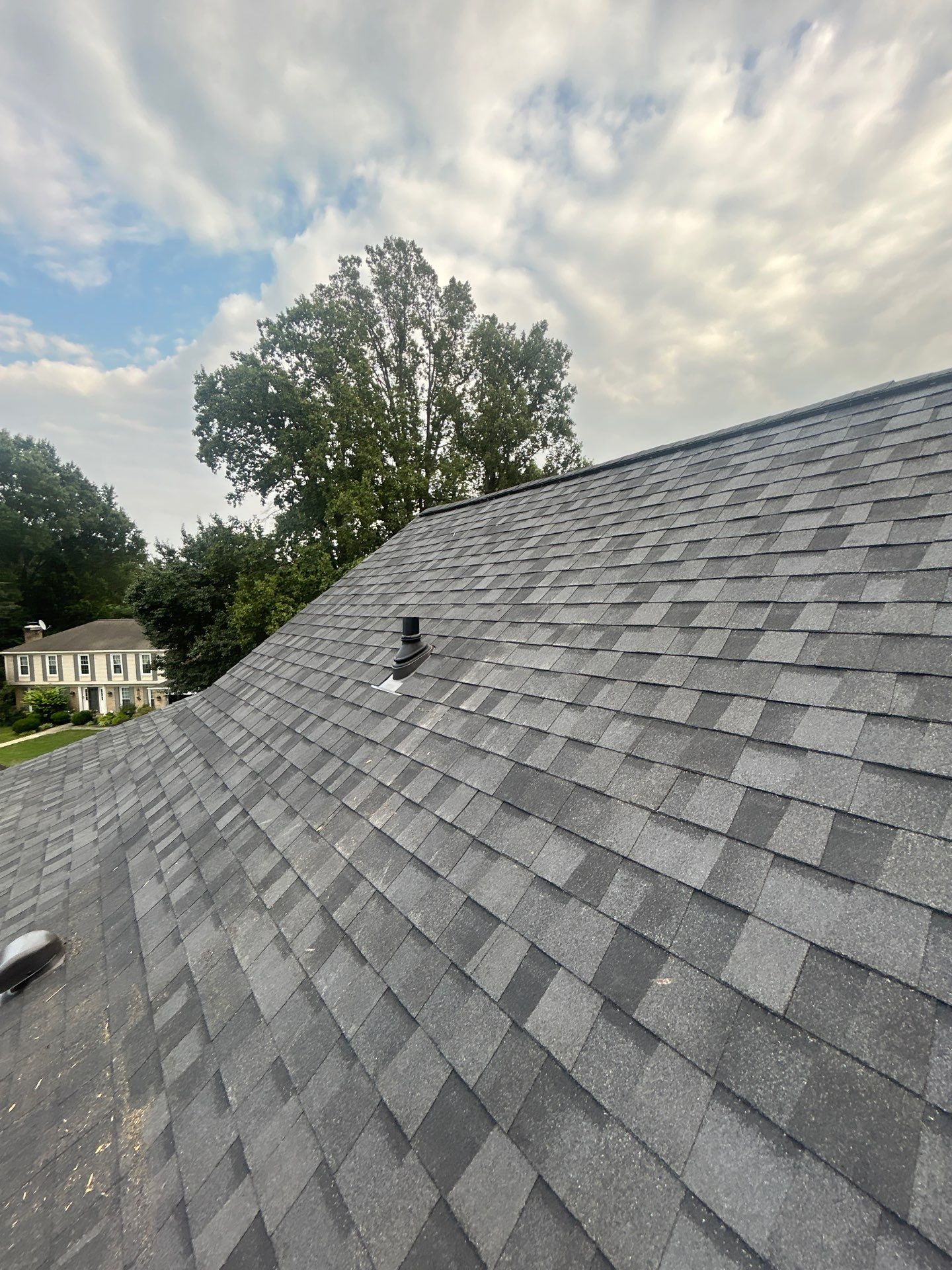 Great Falls : residential Roof with CertainTeed Landmark Pro in Max Def Moire Black  by RM Banning, Inc.