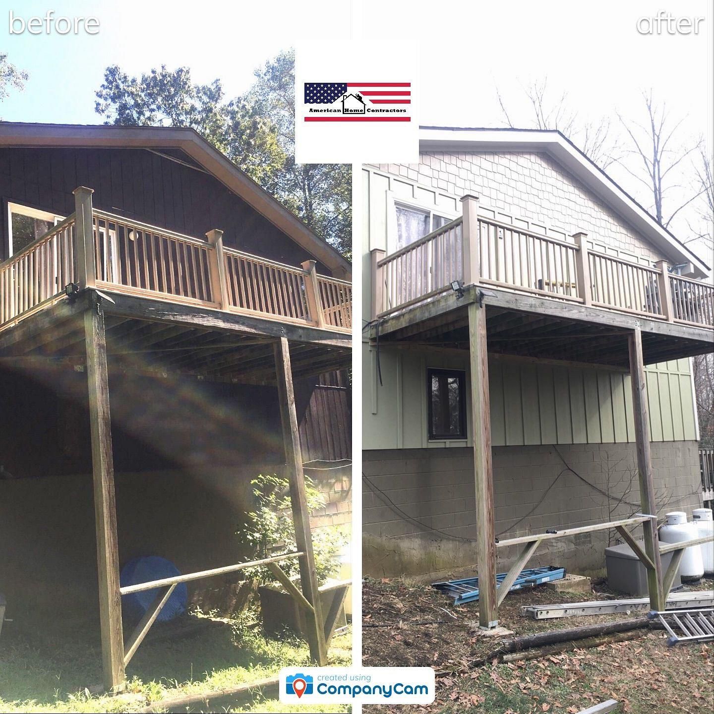 Siding Replacement by American Home Contractors