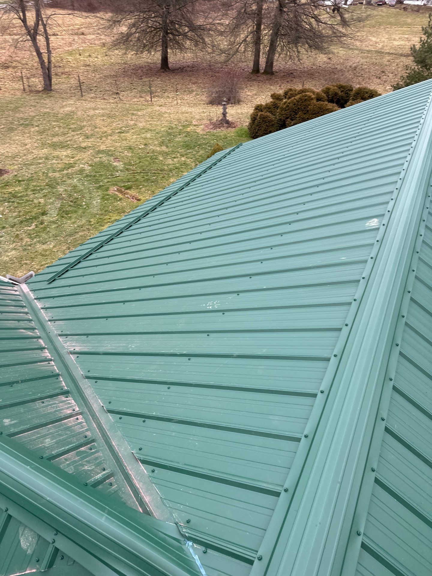 Alpha Rib, Color: Forest Green by Eagle Eye Roofing