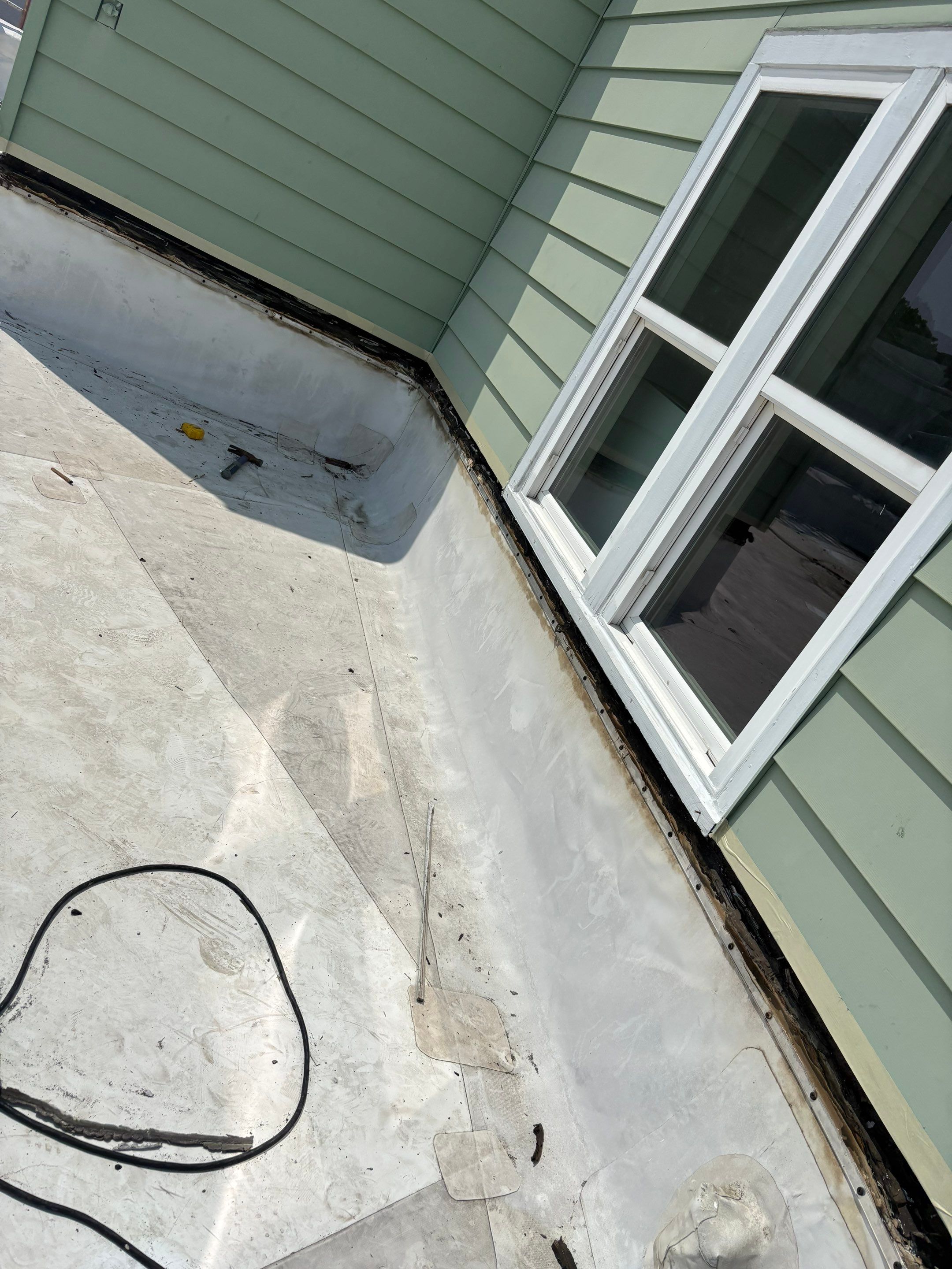 Commercial Flat Roof Membrane Repair and Patching in Memphis by Revival Roofing Services
