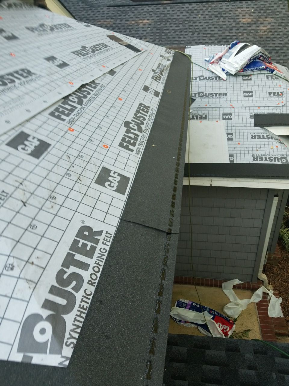 Residential Roofing Installation using Roof Replacement by American Roofing & Construction LLC
