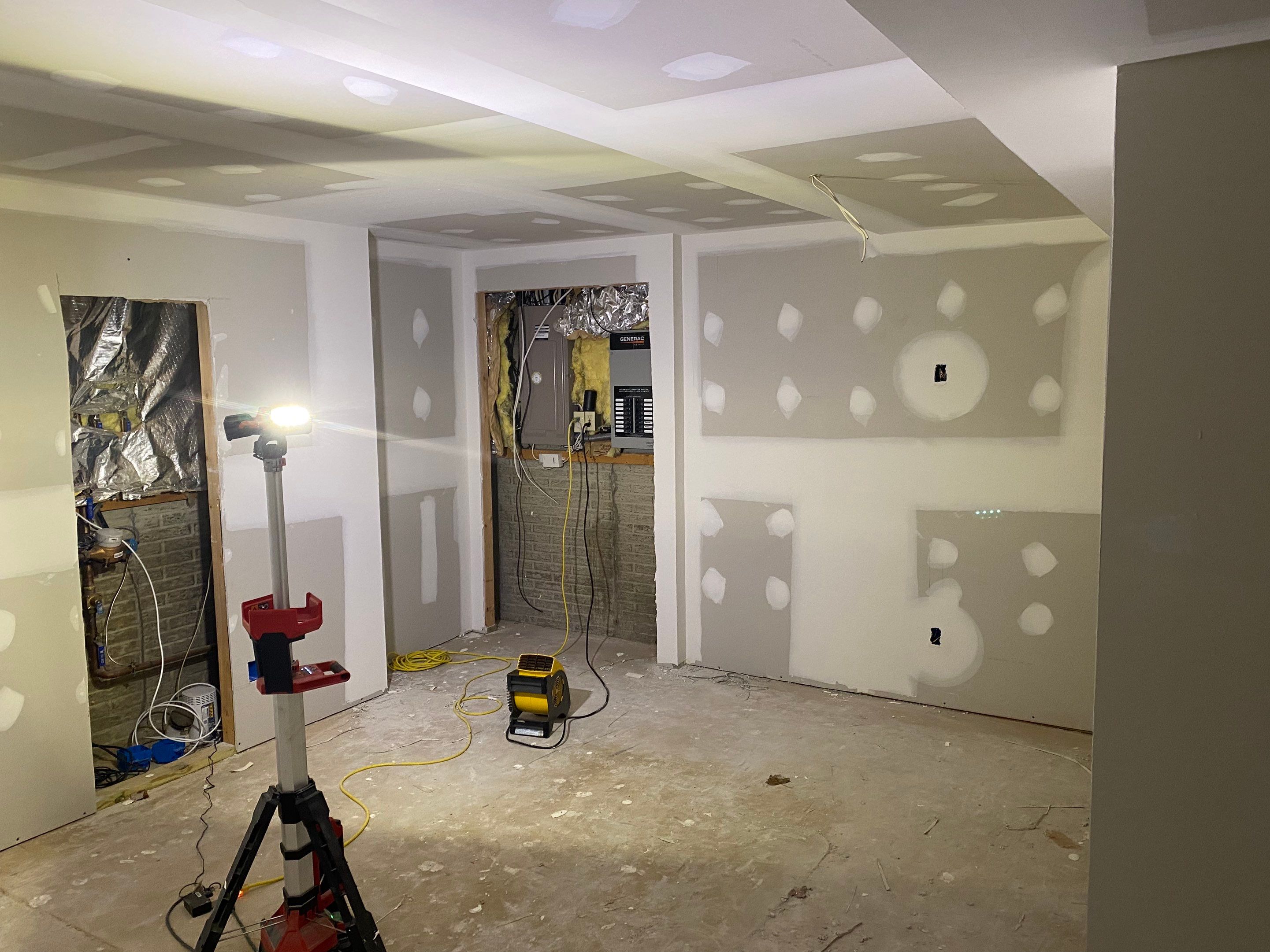 Complete Basement Buildout by The Smet Companies, LLC