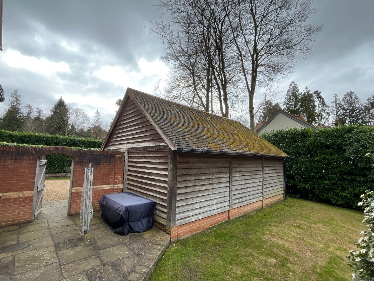 Roof Clean - Moss Removal - Gutter Clean using Honda 15lpm Low Pressure Washing Machine by Ges Exterior Cleaning ltd