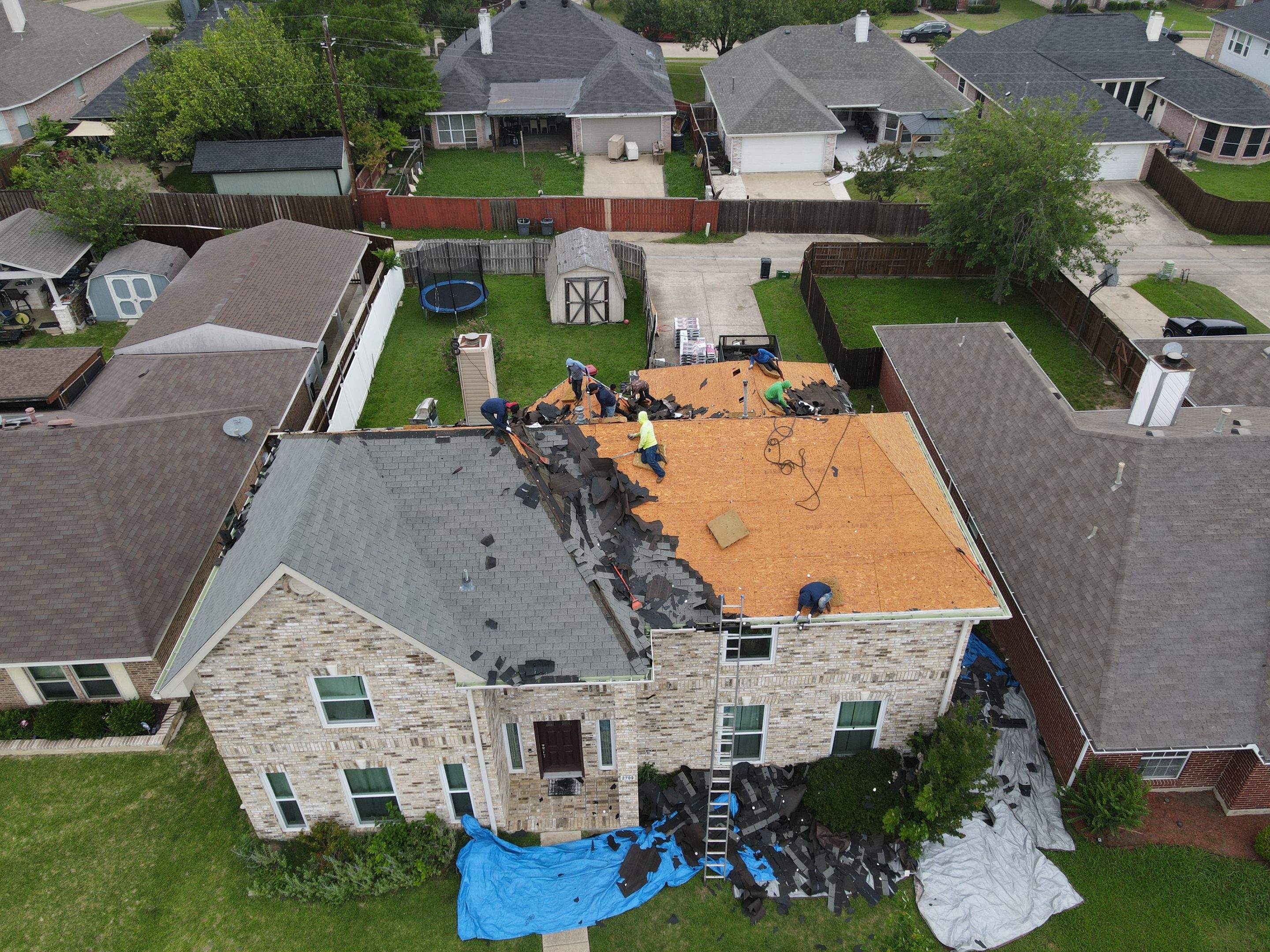 Residential Roofing Installation using Tamko Heritage by Lighthouse Contractors