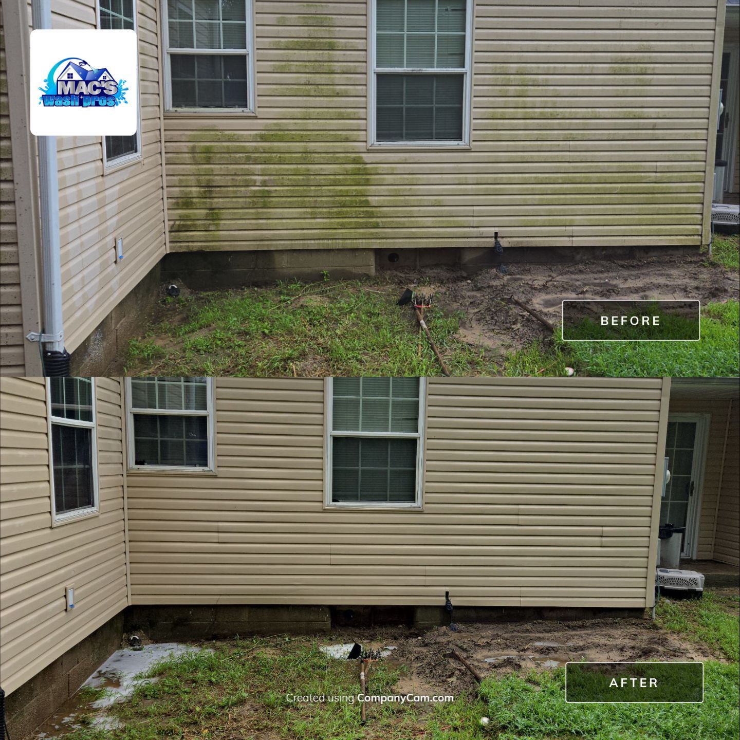 Project in Monticello by Mac's Wash Pros