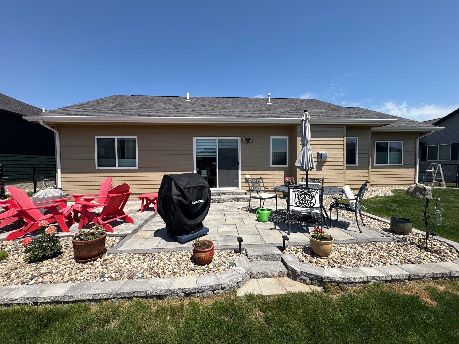 Residential Exterior Painting and Siding Refresh in Sioux Falls by Select Painting, Coatings & Garage Cabinets