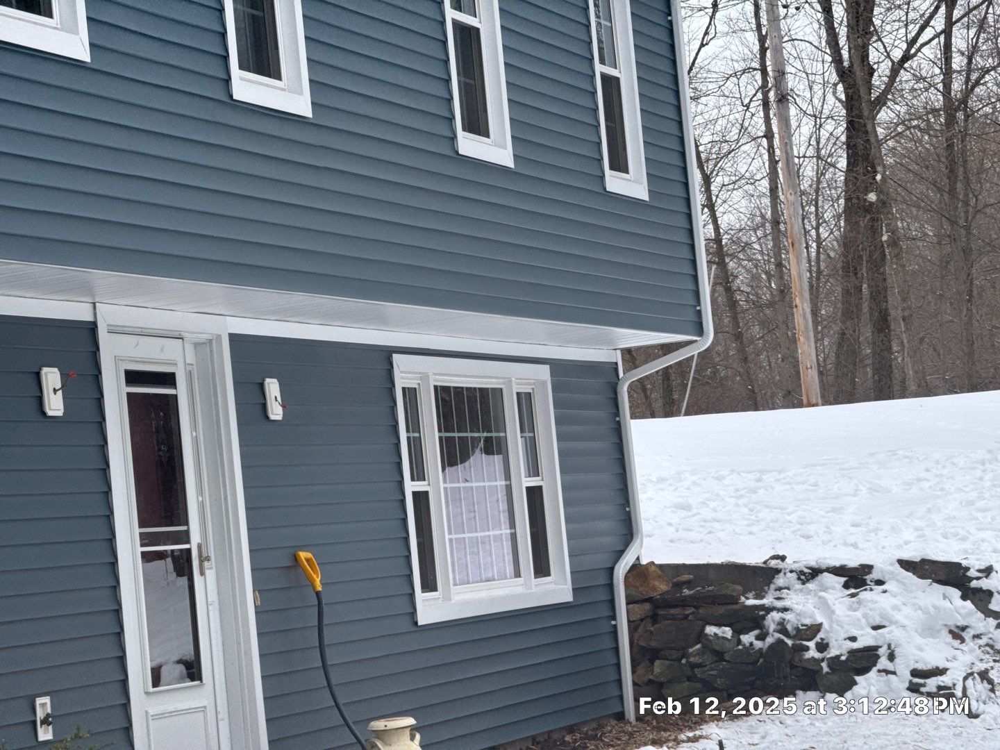 Siding Installation using CertainTeed Mainstreet Vinyl Siding - Pacific Blue by A Plus Exterior