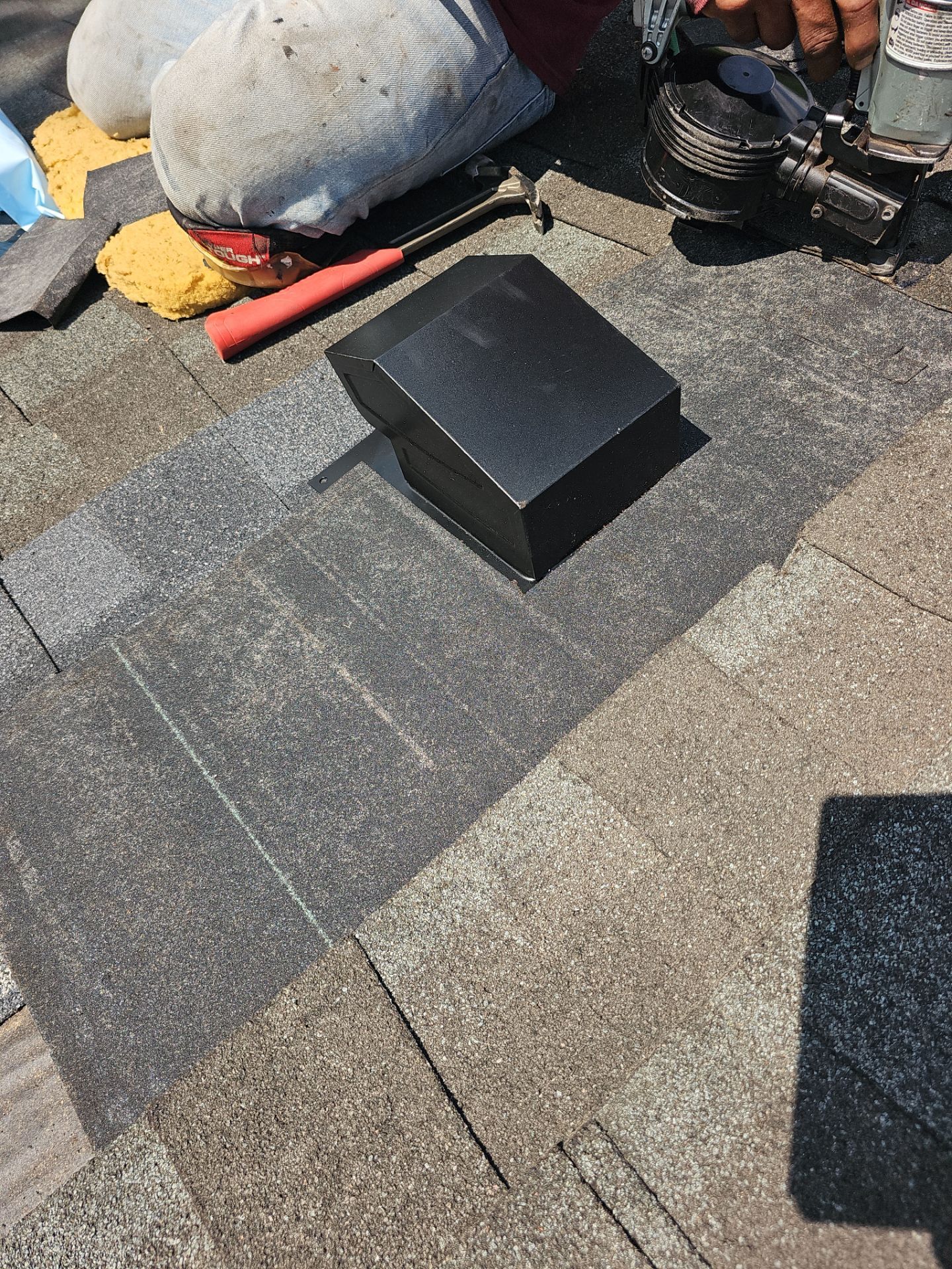 Roof Repair - Chimney and Vent Flashing by Winchester Roofing