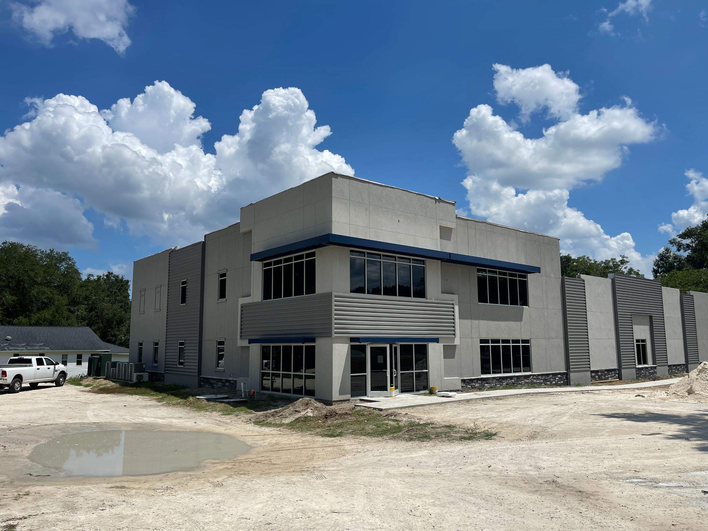 Aluminum Canopies for Batterbee Roofing by SignCrafters