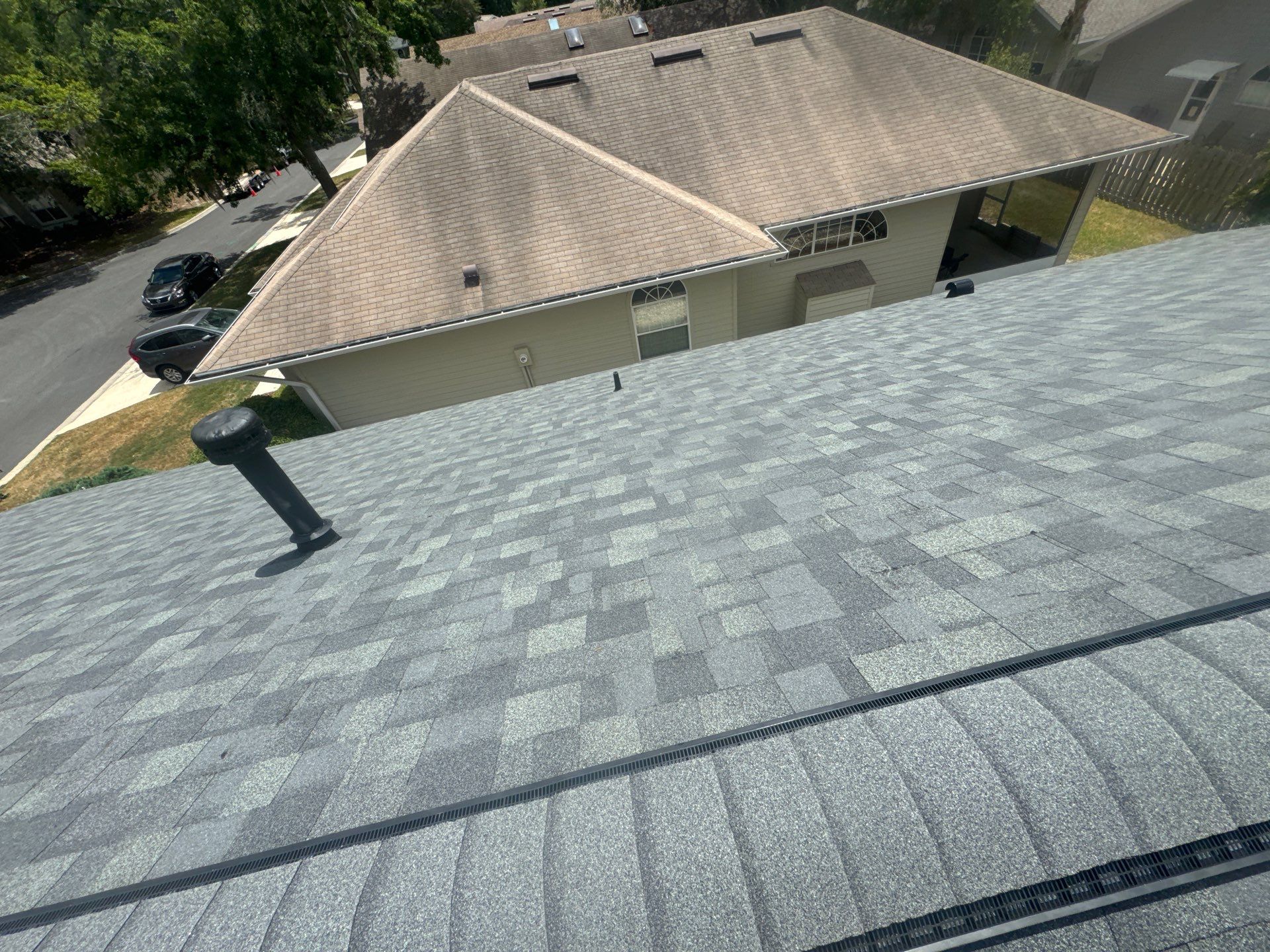 Roof Replacement using Owens Corning Duration - Estate Gray in Gainesville, FL by Brehm Roofing