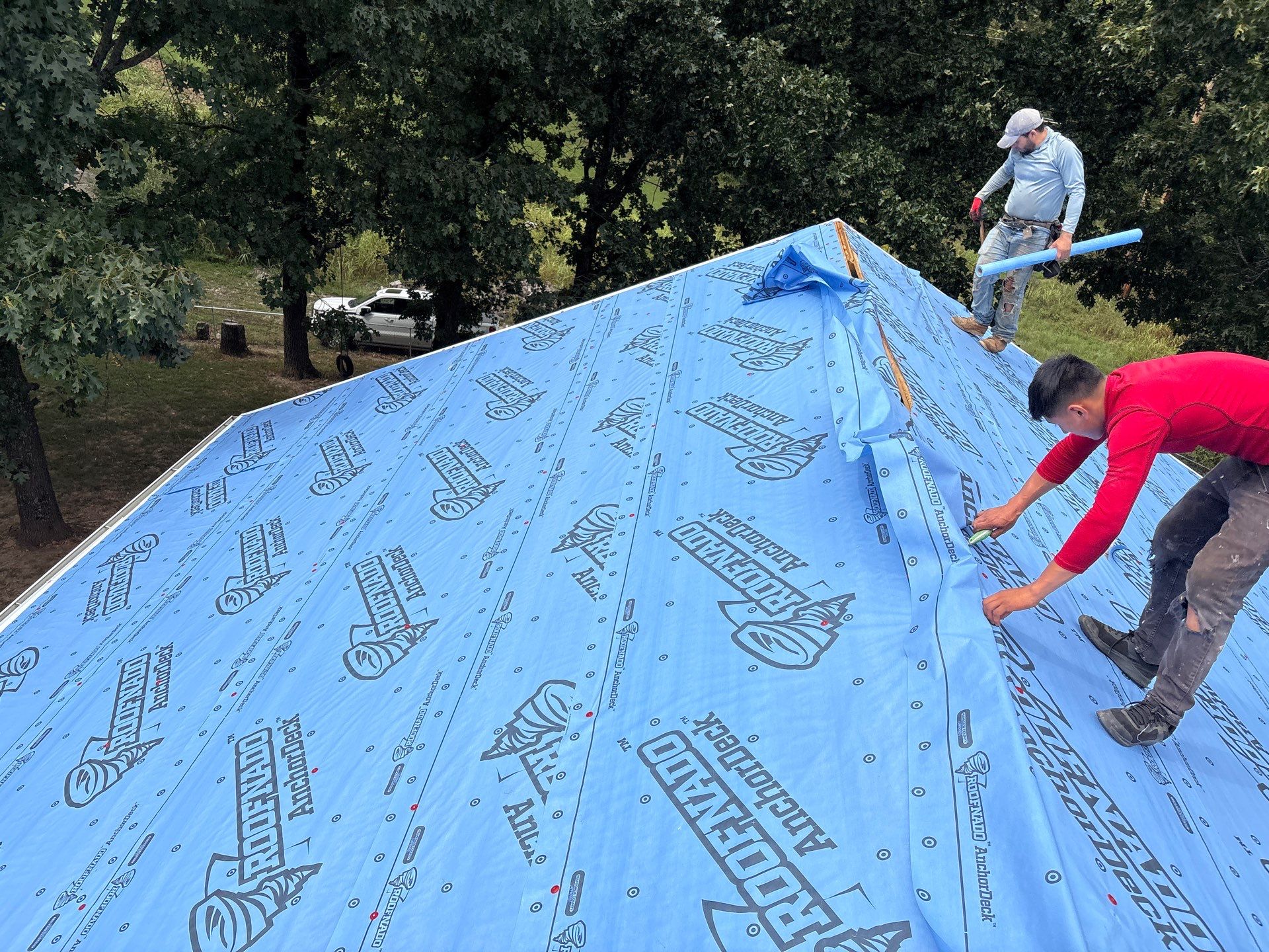 Residential Roof + Gutters & Downspouts Install  by Titan Commercial & Residential Roofing 