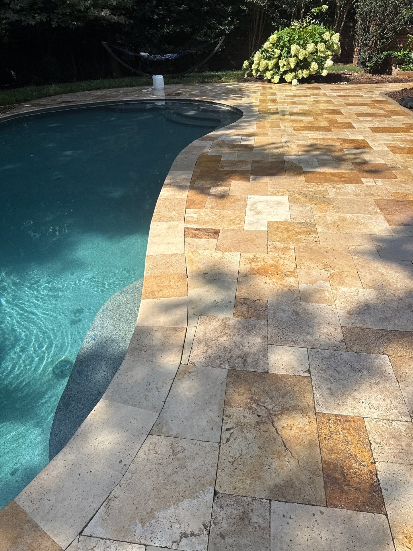 Pool Pavers using Concrete Sealant by DuraSeal