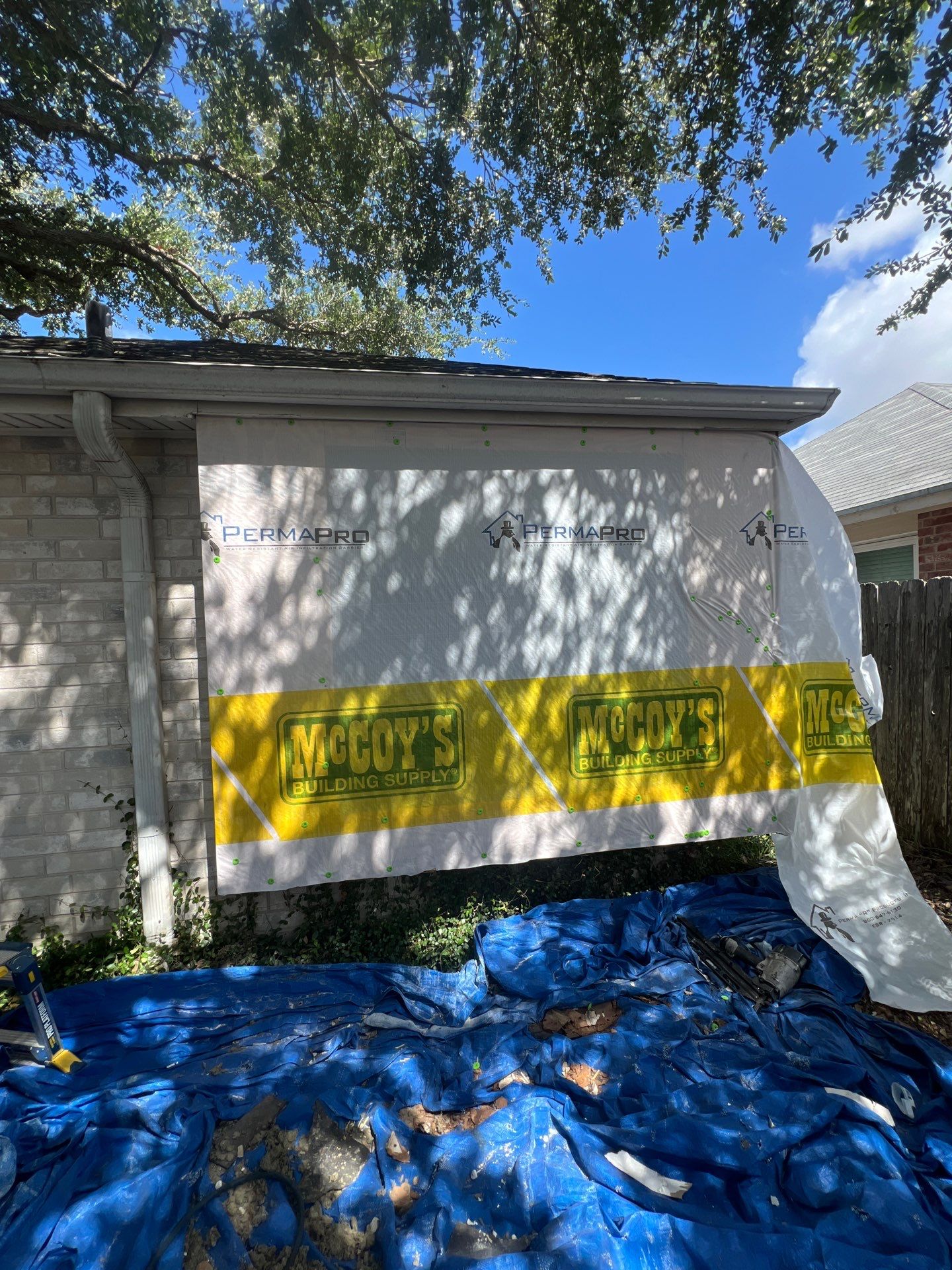 Rotting away under the Oaks by Bayfront Roofing and Construction