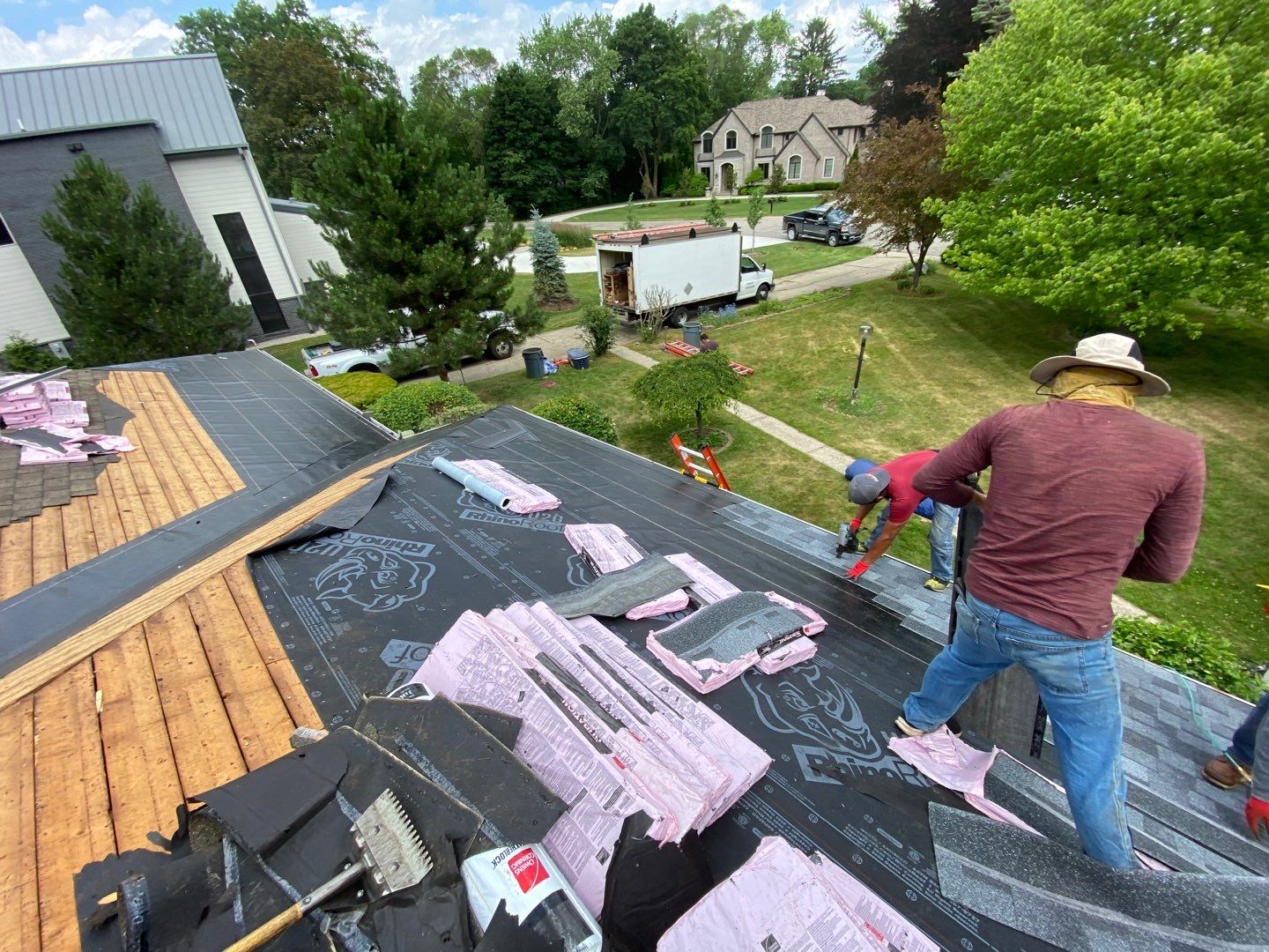 Roof Replacement using Owens Corning by 180 Contractors