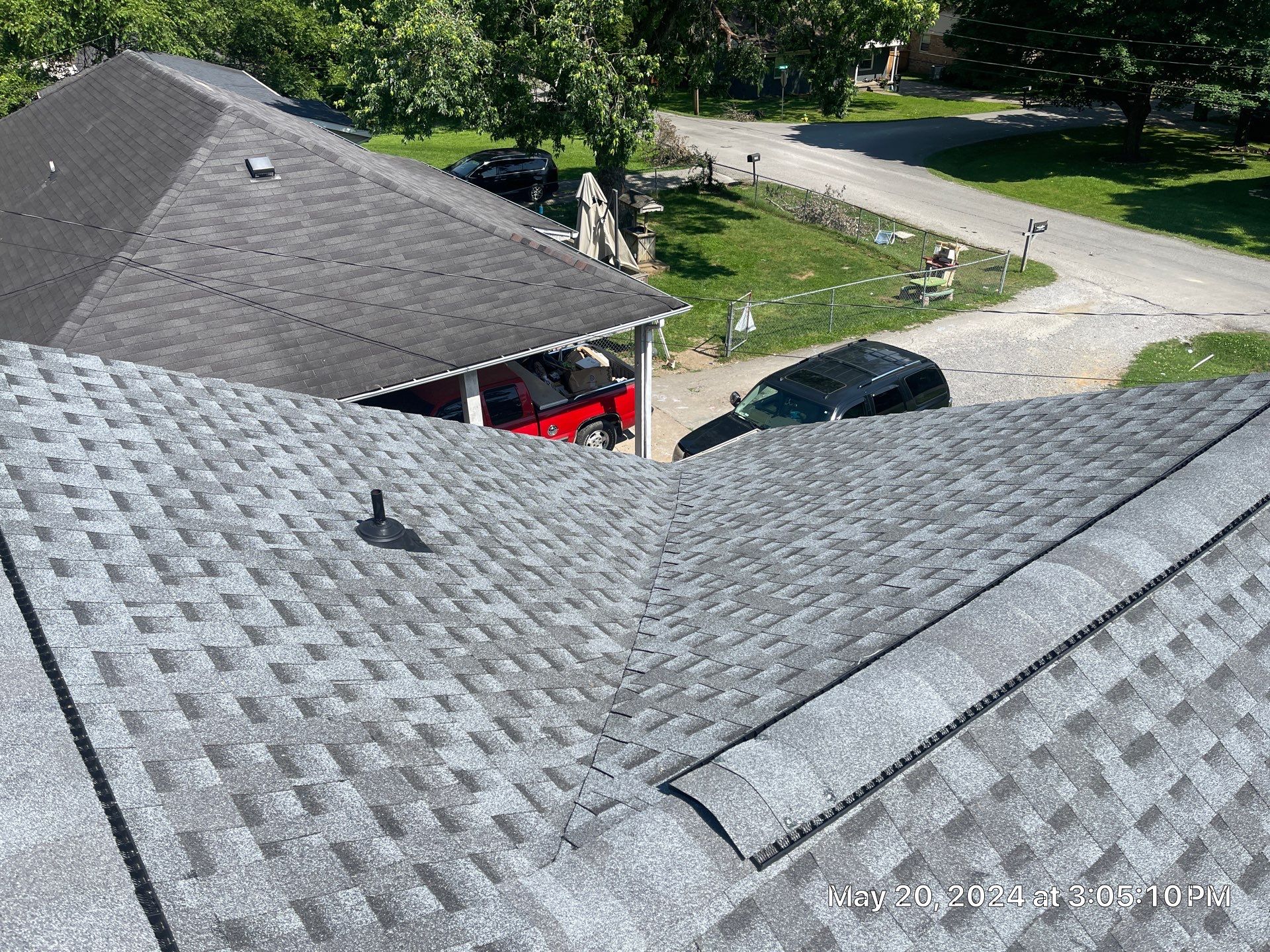 Residential Roofing Installation using GAF Timberline HDZ in Pewter Gray by Undersun Roofing 