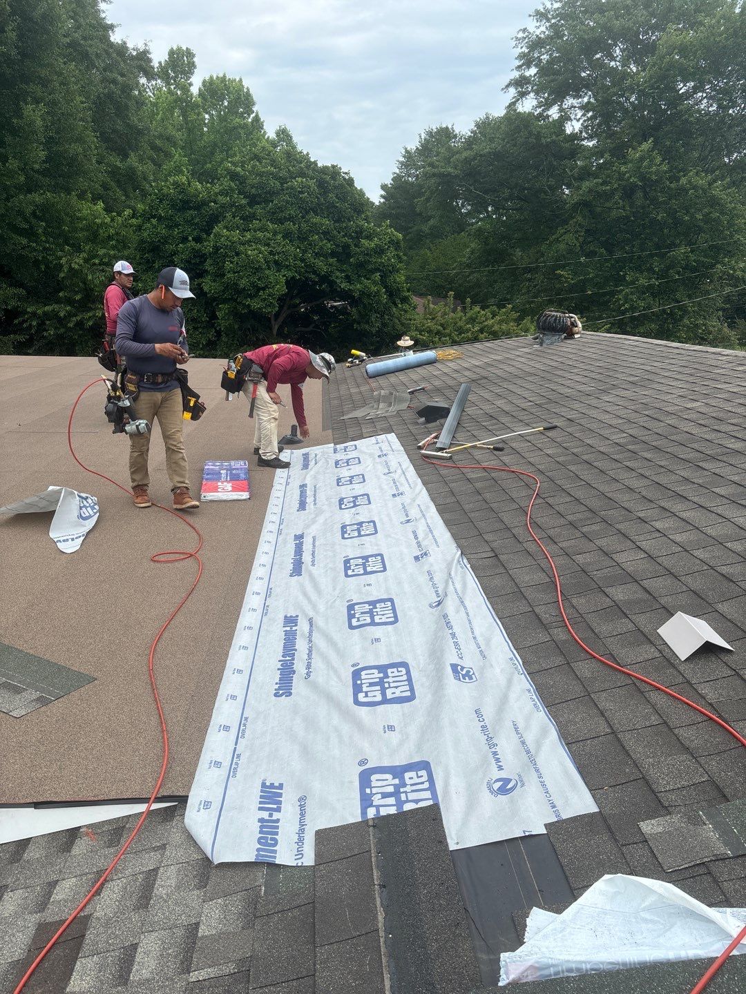 Cover porch by Deerfield Roofing LLC