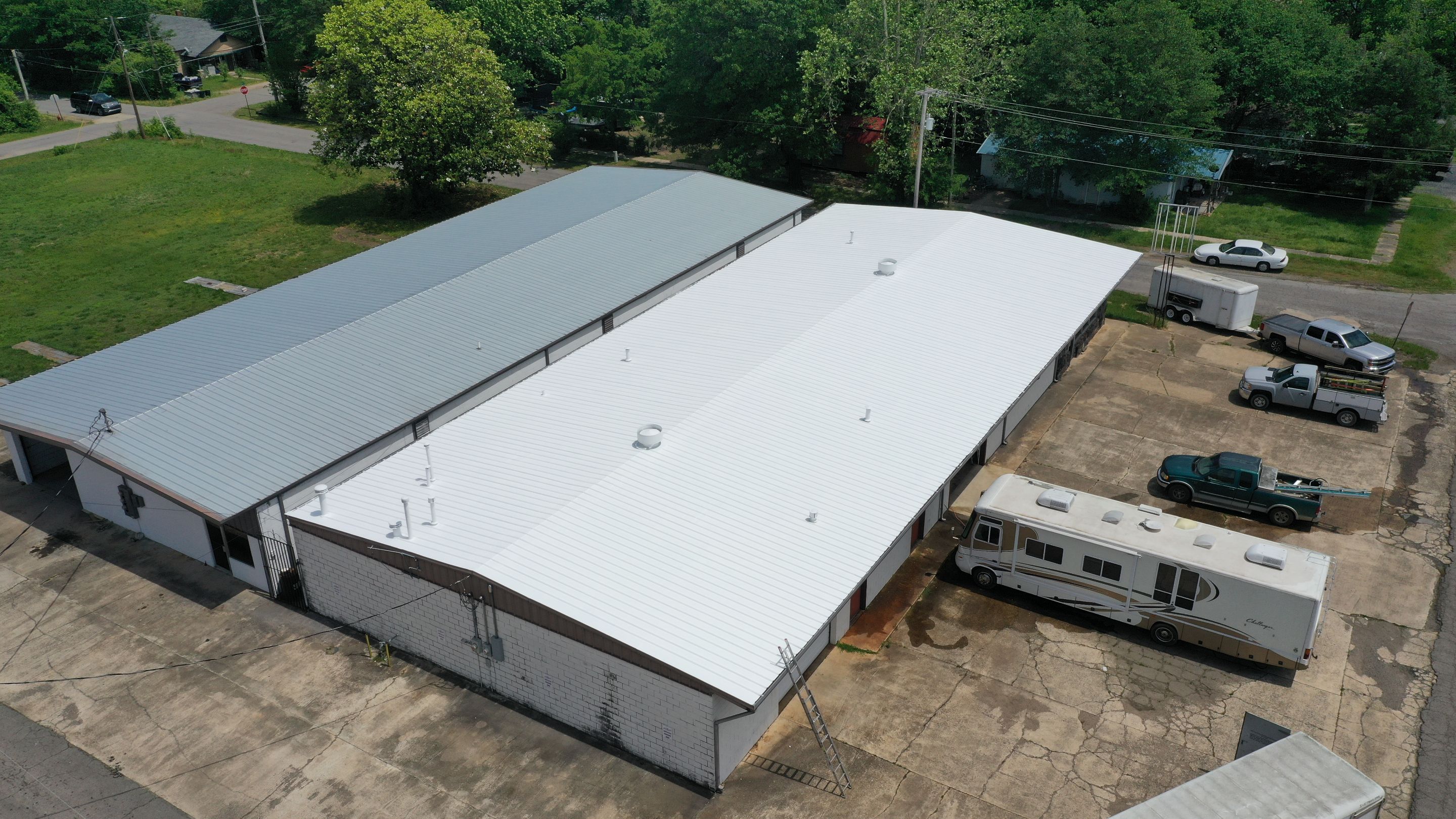 Commercial Rental Property in Mena, AR by Hostetler Roofing