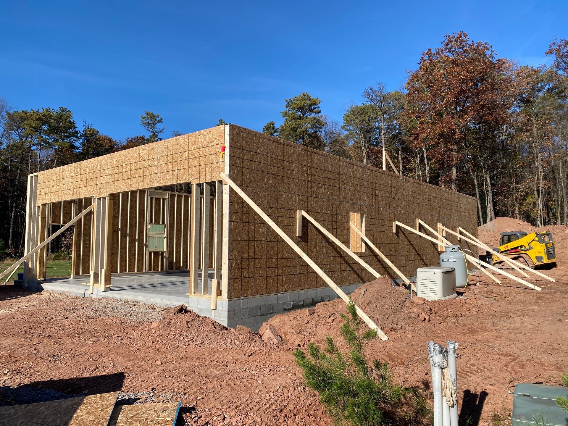 Custom Two-Story Garage with Finished Upper Leve by Esh Builders