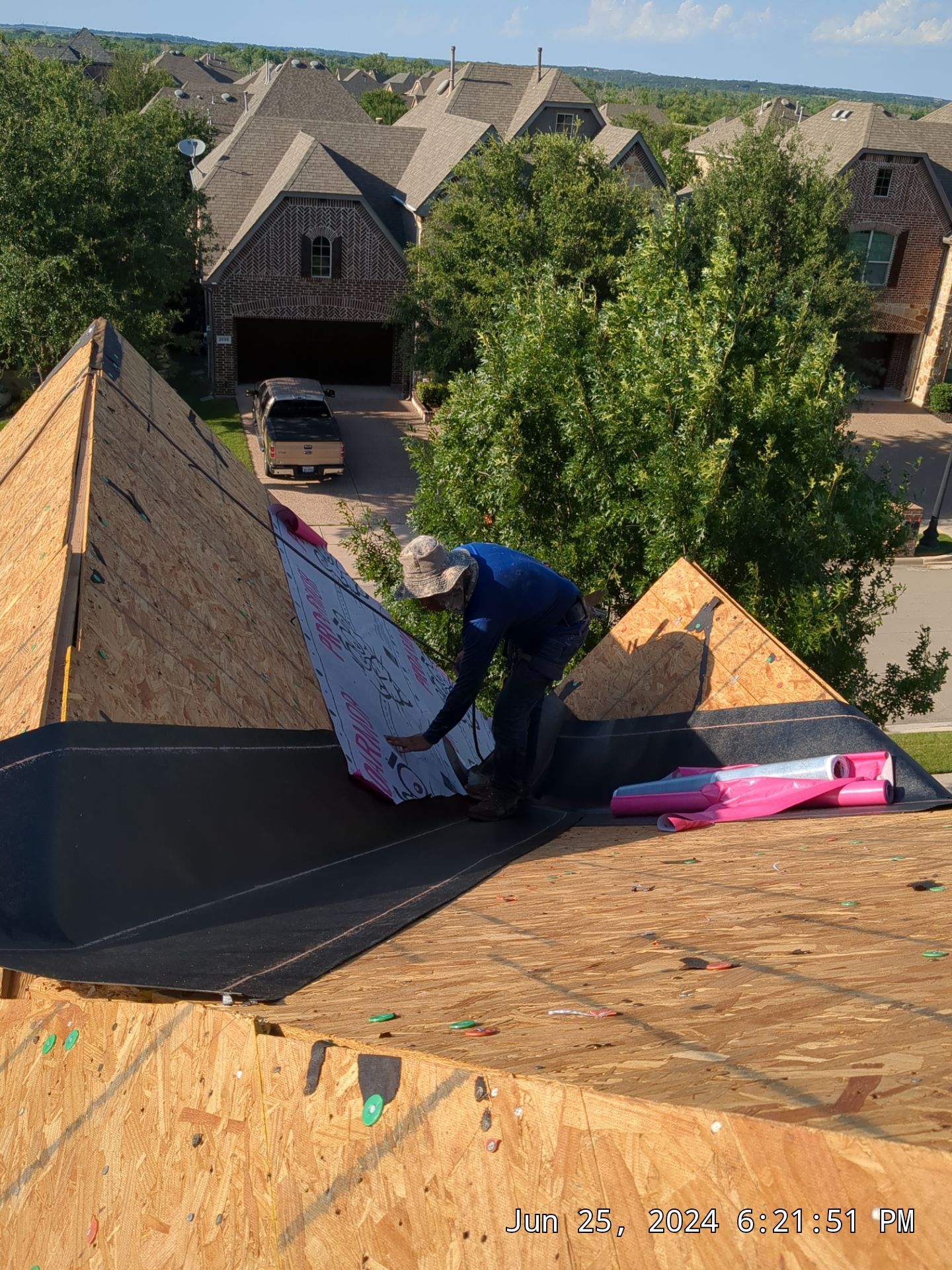 Trophy Club New Roof and Gutters by Blackforest Roofing