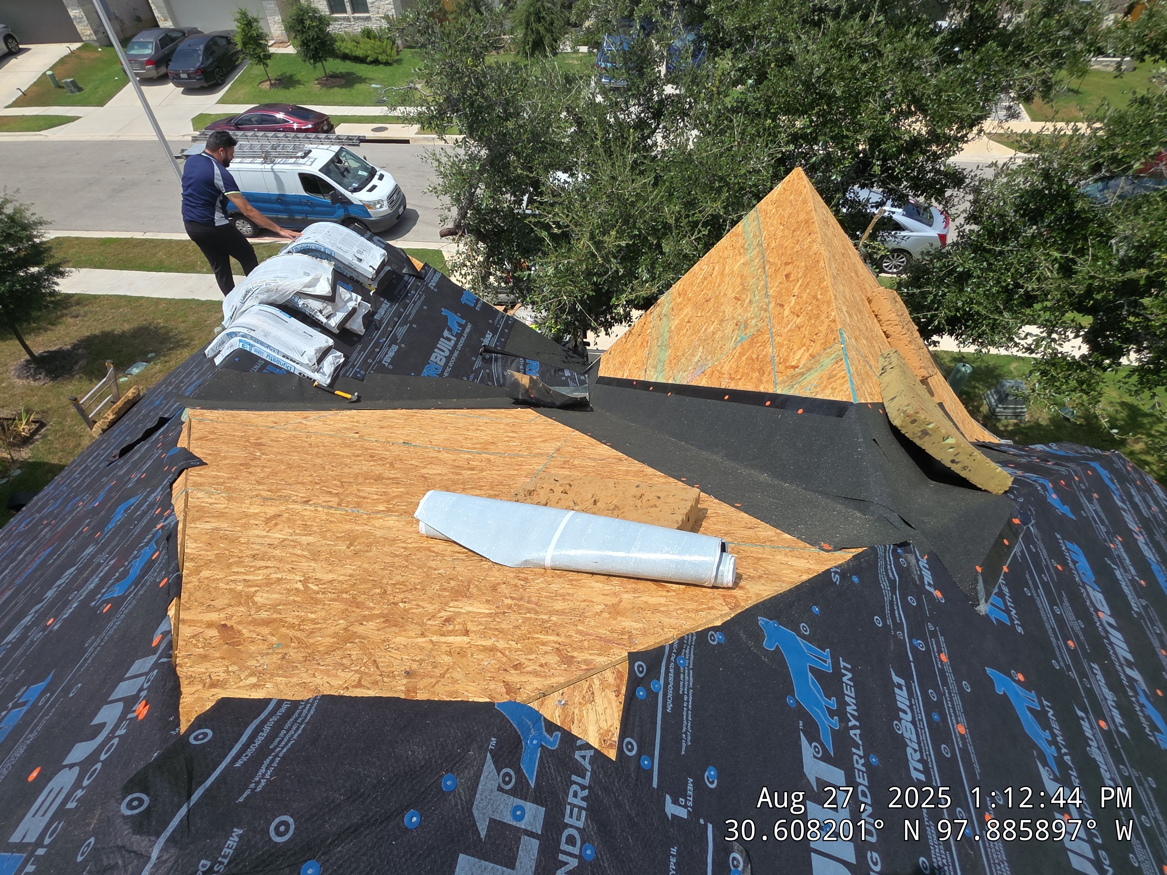 Residential Roof Replacement, along with Gutters And Windows Restoration  by Caliber Restoration LLC