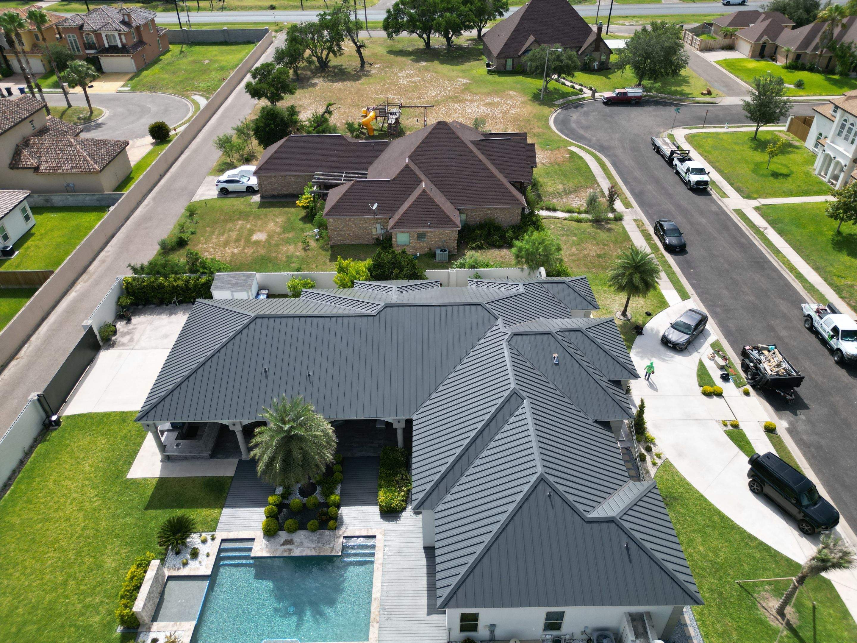 Project in Edinburg by Marva Roofing