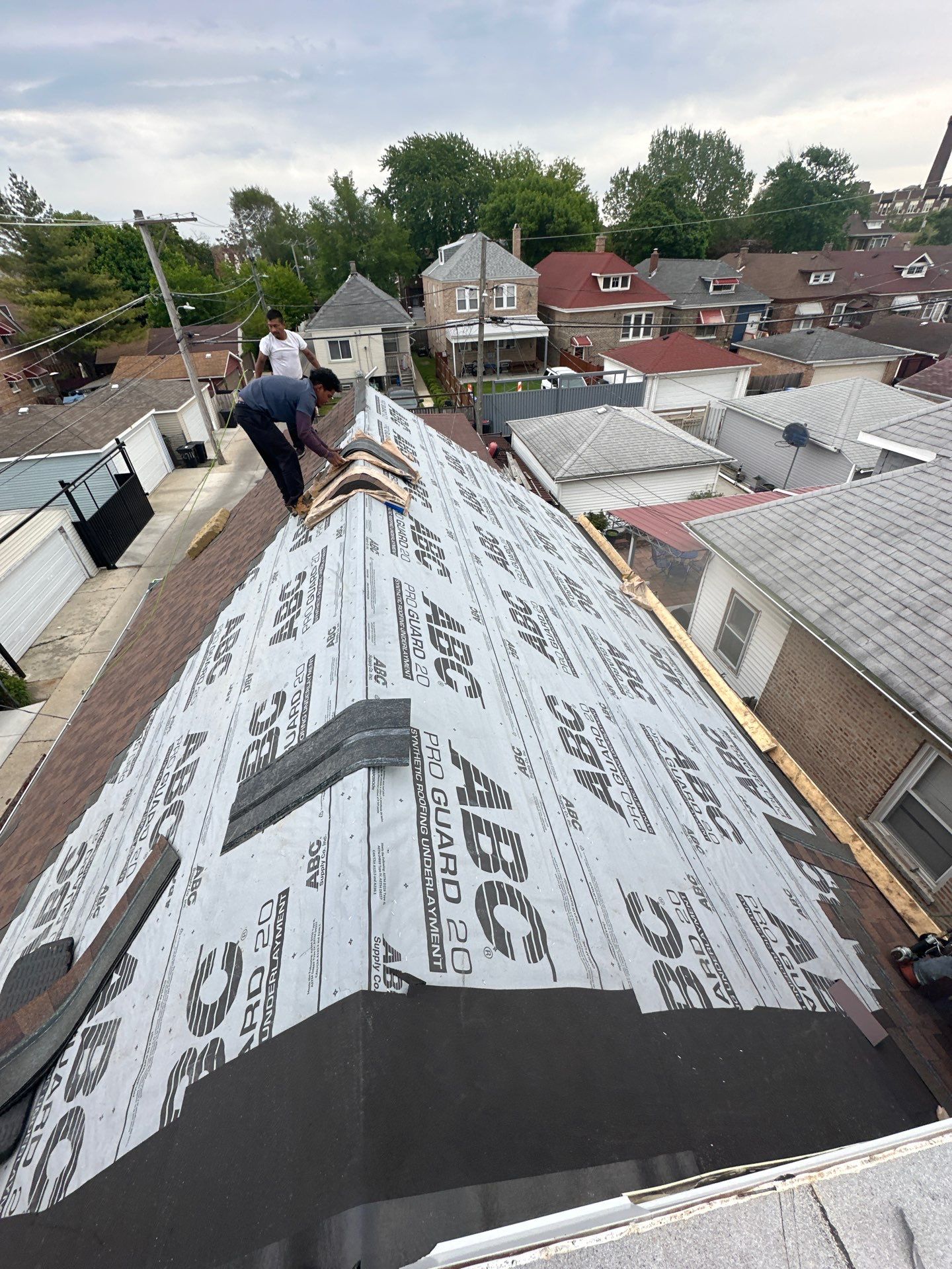Roof and siding replacement by wind damage by Just Brilliant Restoration JBR