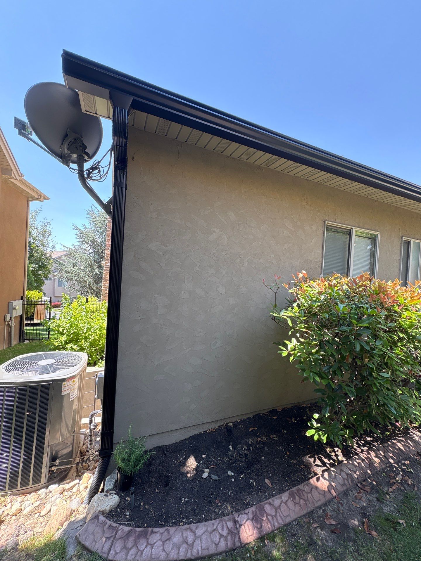 Project in Cottonwood Heights by Emerald Gotcha Gutters 