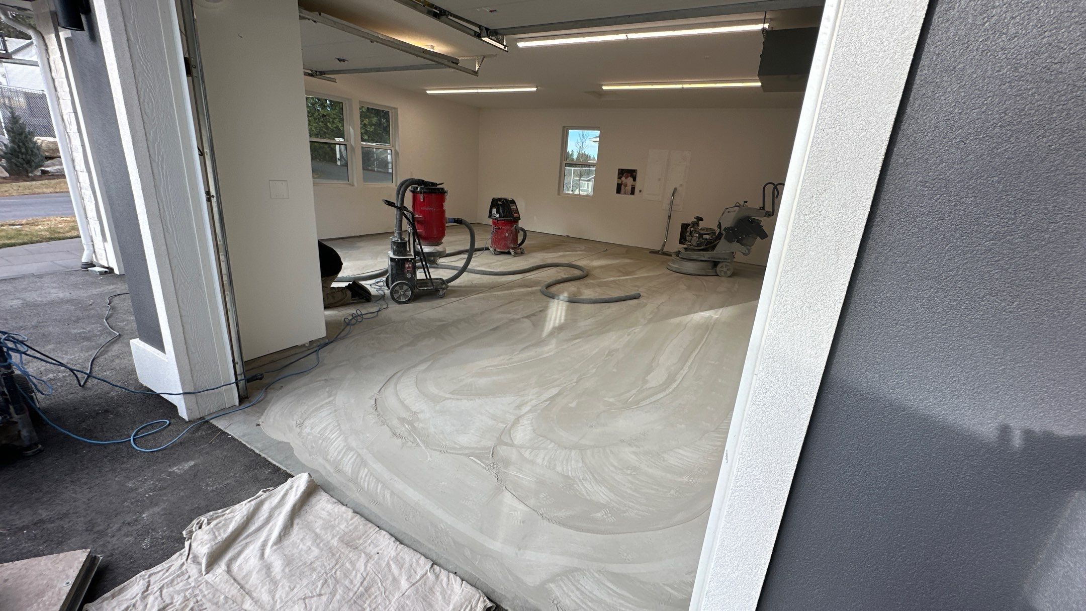 Garage Transformation using Mt Everest by Croc Coatings, LLC