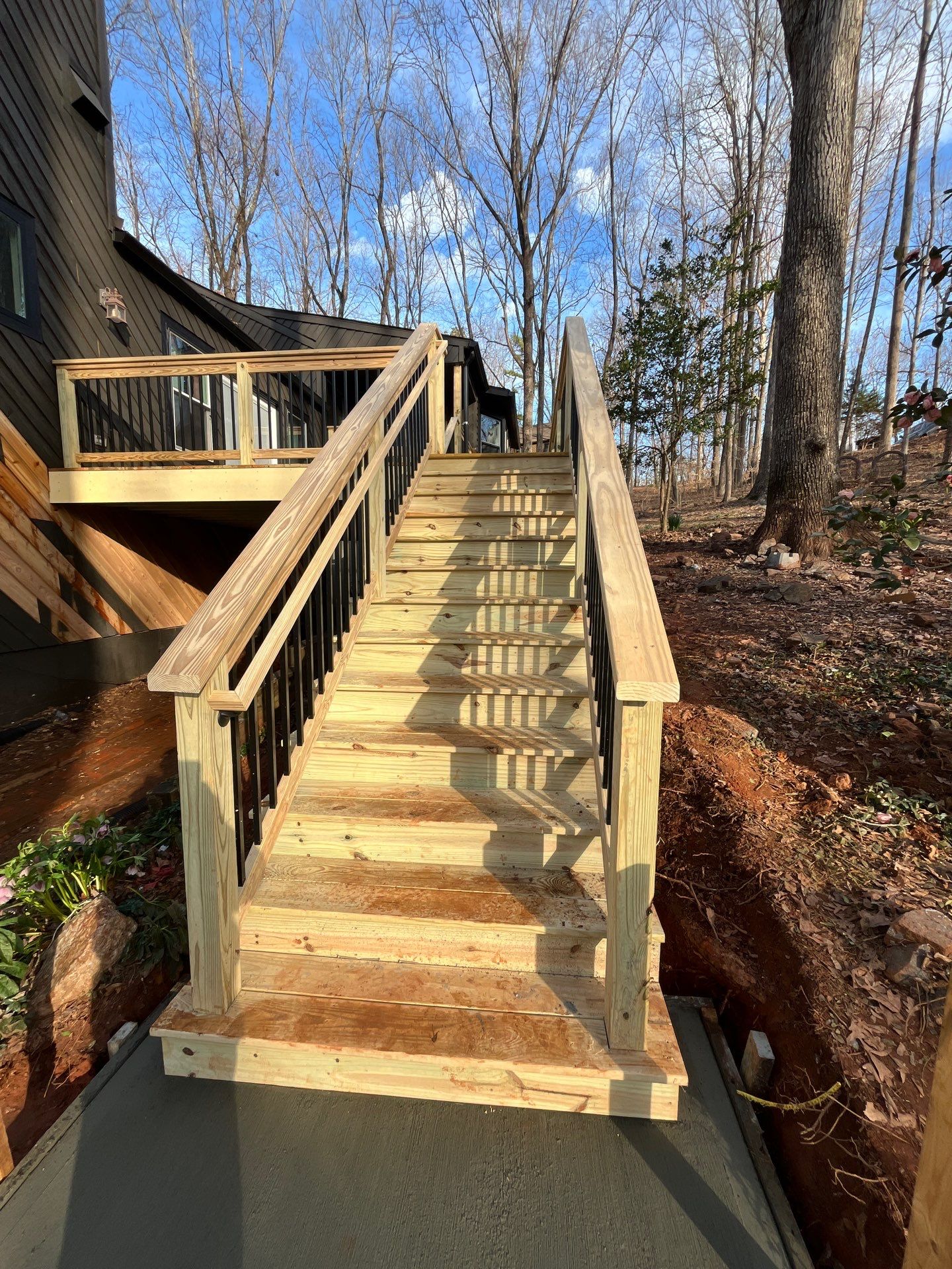 Wood Deck Rebuild in Roswell, GA by Nelson Exteriors 