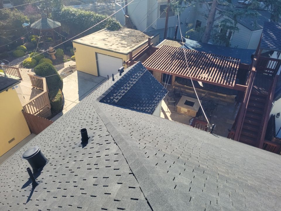 Residential Roofing Installation using Owens Corning Roofing Shingles by Byers Enterprises 