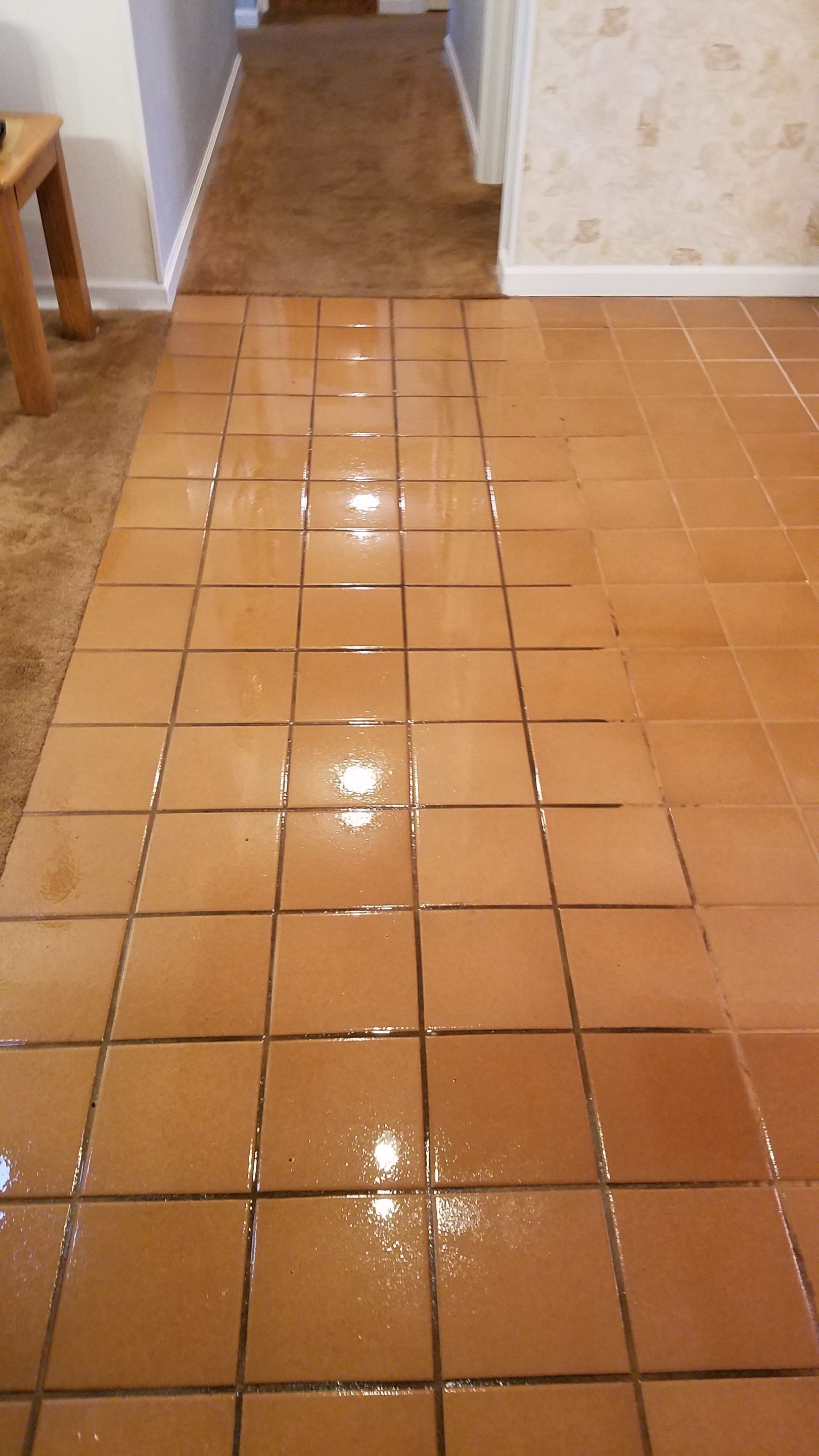 Cleaning Tile, Never Cleaned Before by Ardent Carpet Restore LLC