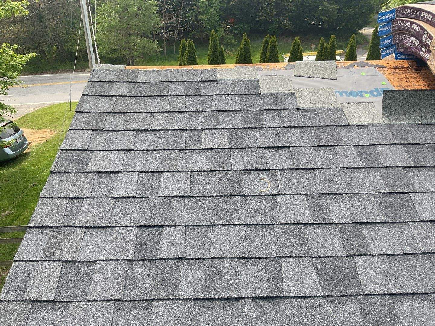 Residential Roofing Installation using CertainTeed Shingles by Alpha Design Services