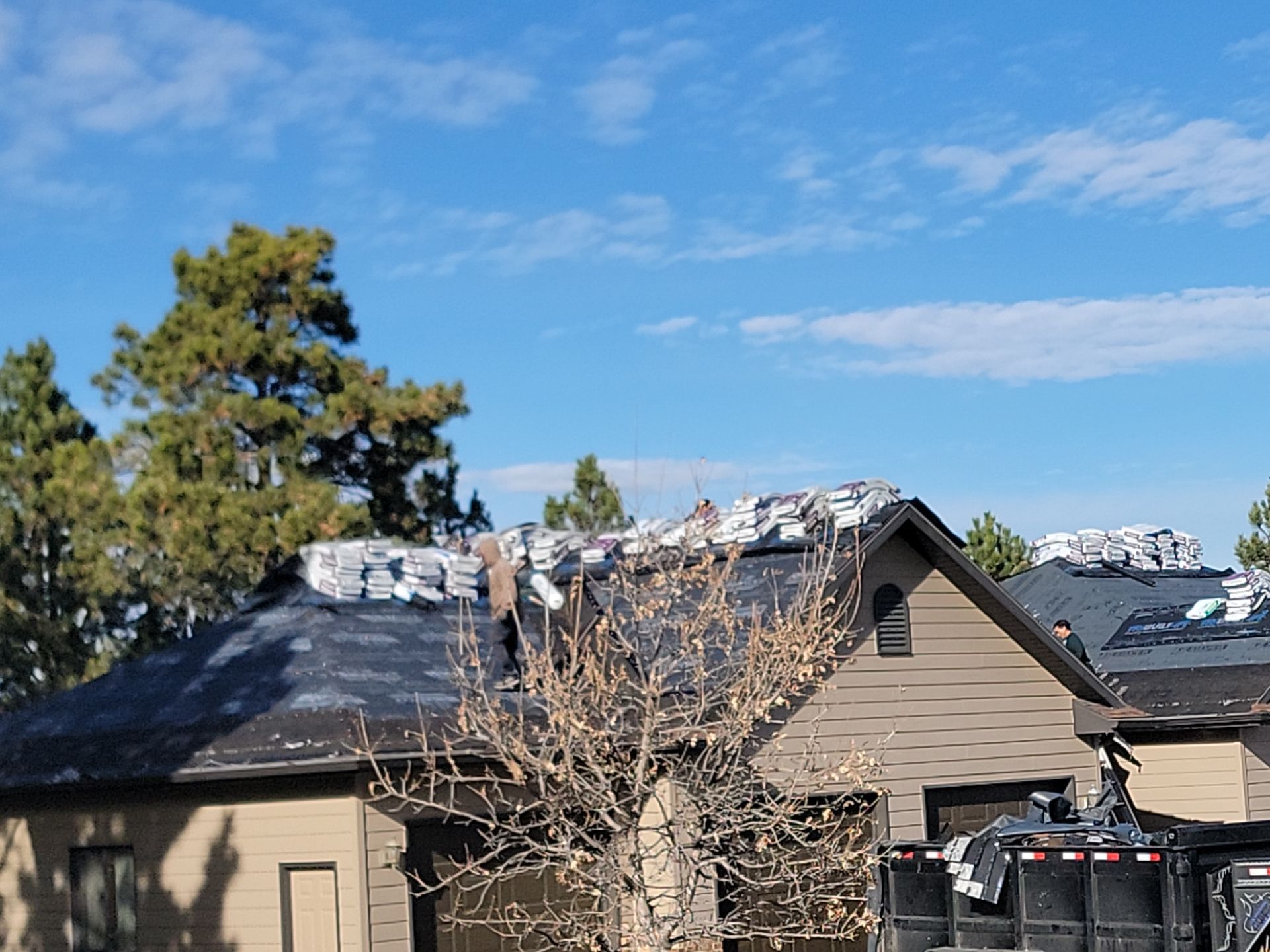 Residential Roofing Installation using Malarkey Shingles by Weather-Tite Exteriors LLC