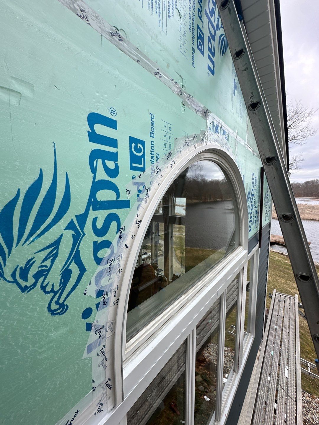 Siding Replacement using Certainteed Monogram D5 Pacific Blue by 180 Contractors