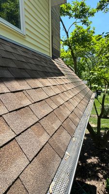 Turtle Shell gutter protection installation in Glen Ellyn, IL 60137, photograph 21