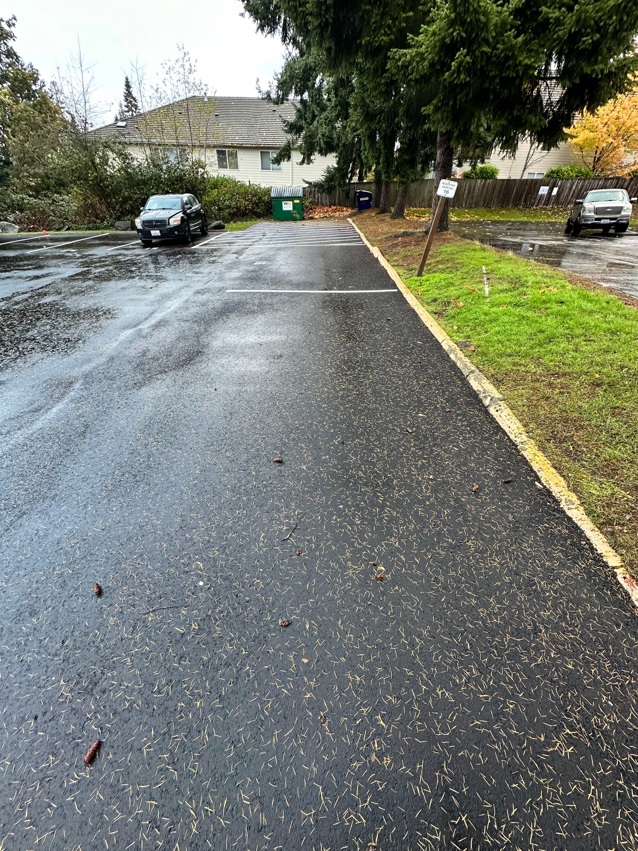 Dana | Sealcoat Parking Lot   by Jireh Asphalt & Concrete Inc 