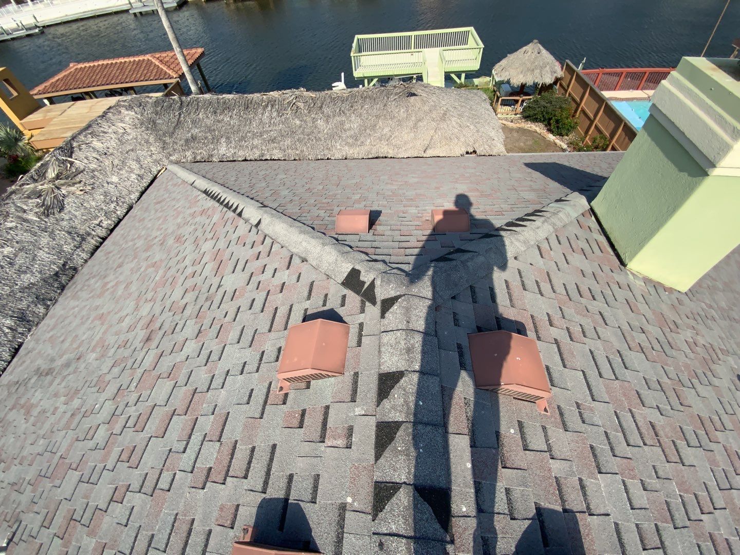 Residential Roofing Installation using Tilcor Stone Coated Steel Roofing by Lighthouse Roofing