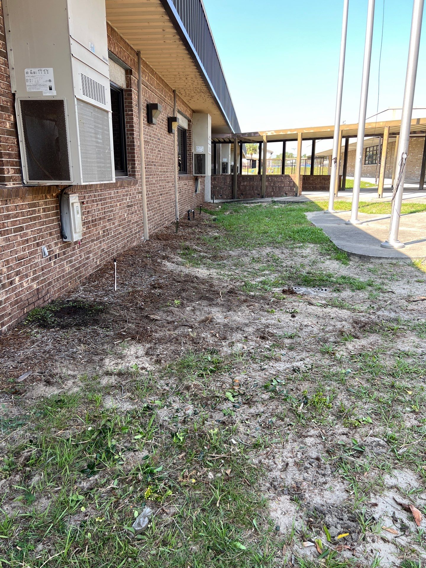 Landscape Install | Keystone Heights HS by ProGreen Services