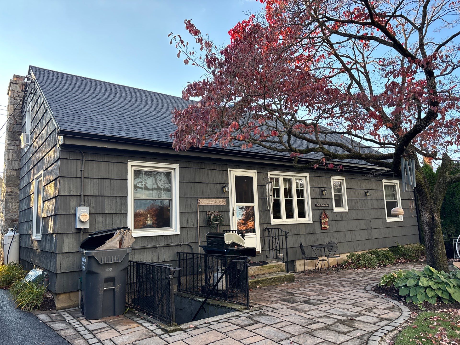 Residential Roofing Installation using Asphalt Shingles w/ New Gutters and Leaf guard by Roof Ninja LLC 