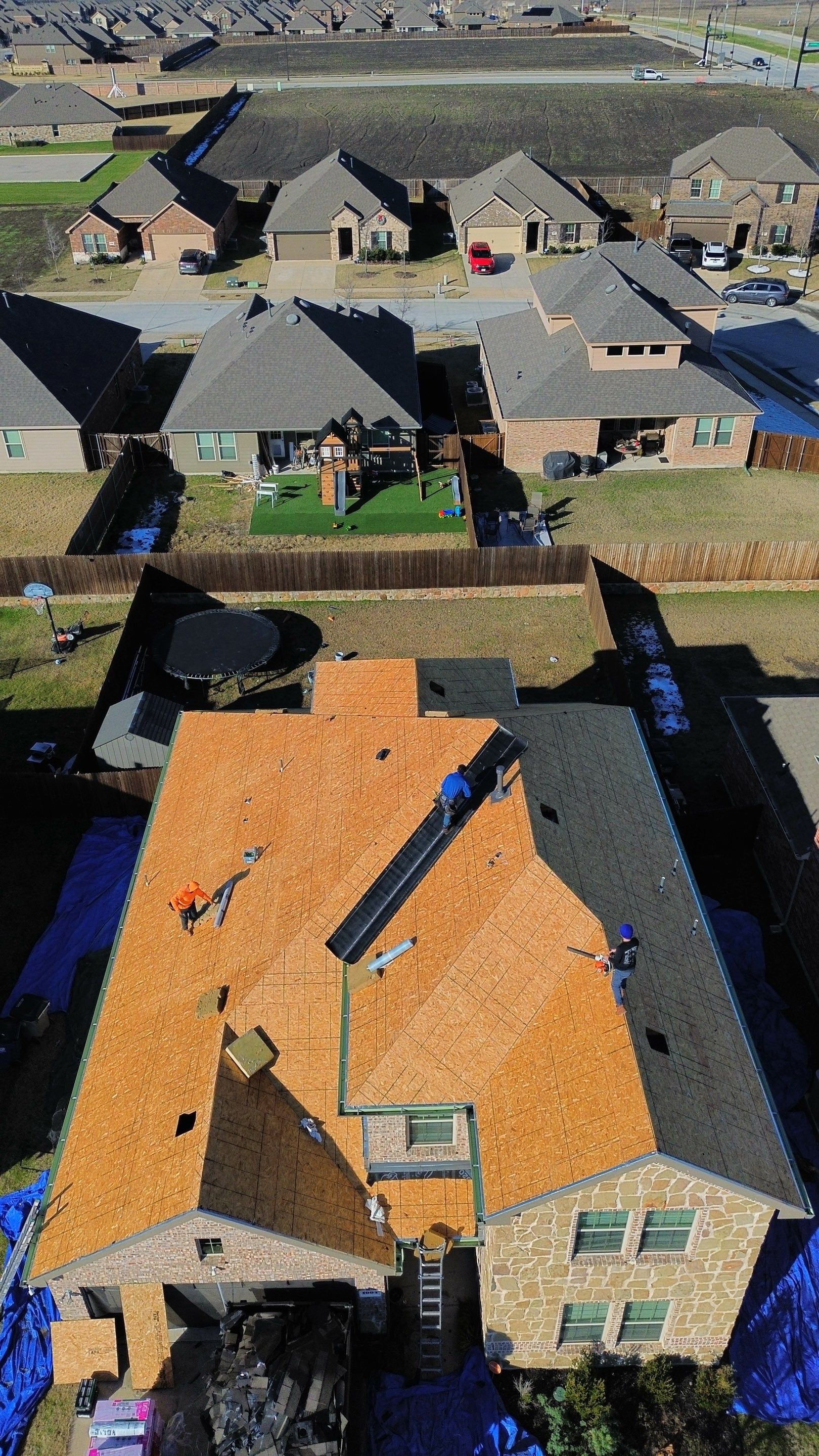 Roof Project in Princeton by OTNT ROOFING