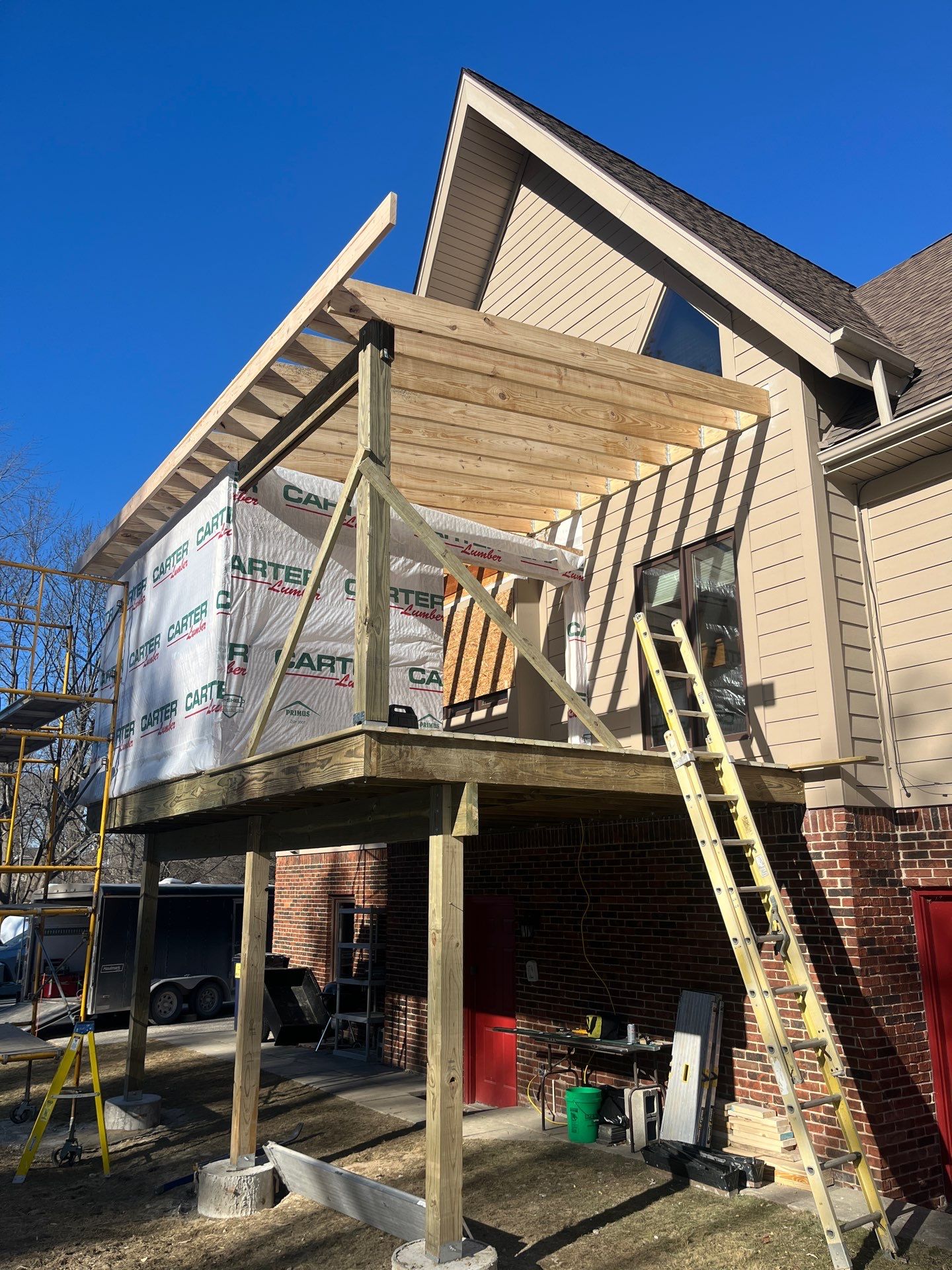 Home Addition Four Season by Clark Builders LLC