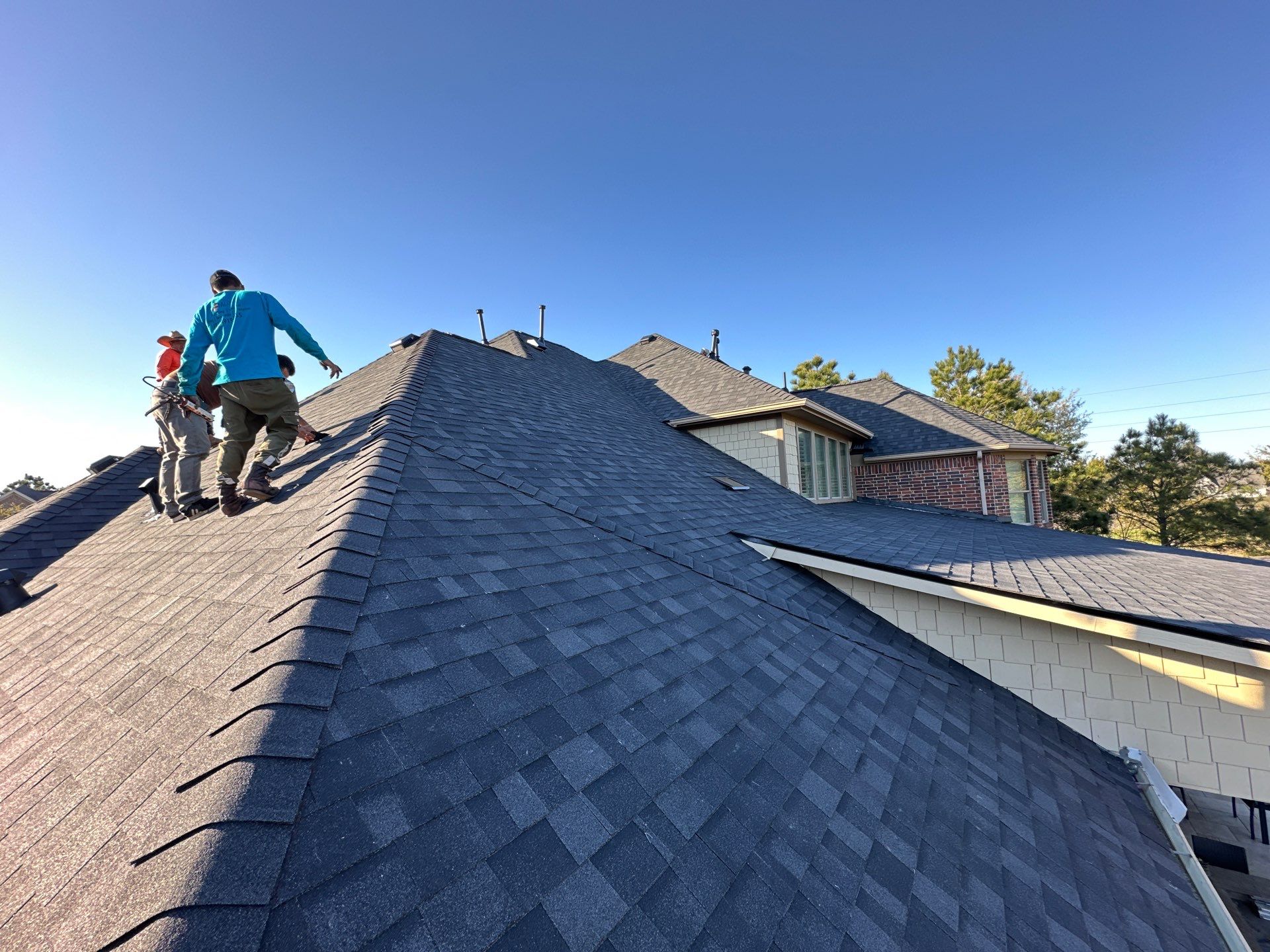 Project in Fulshear by Motion Roofing