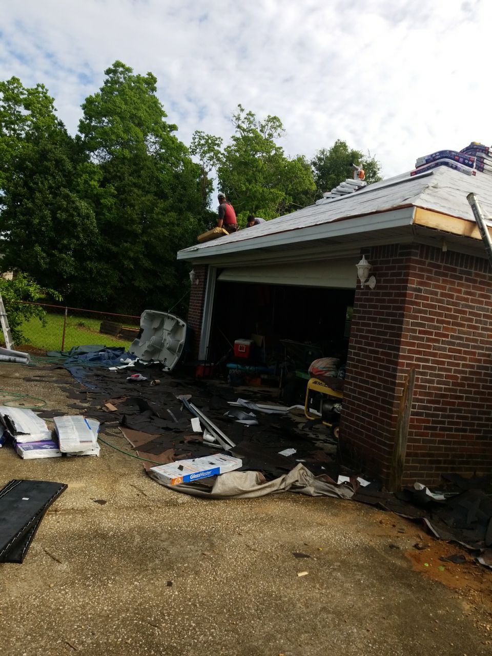 Residential Roofing Installation using Roof repair by American Roofing & Construction LLC