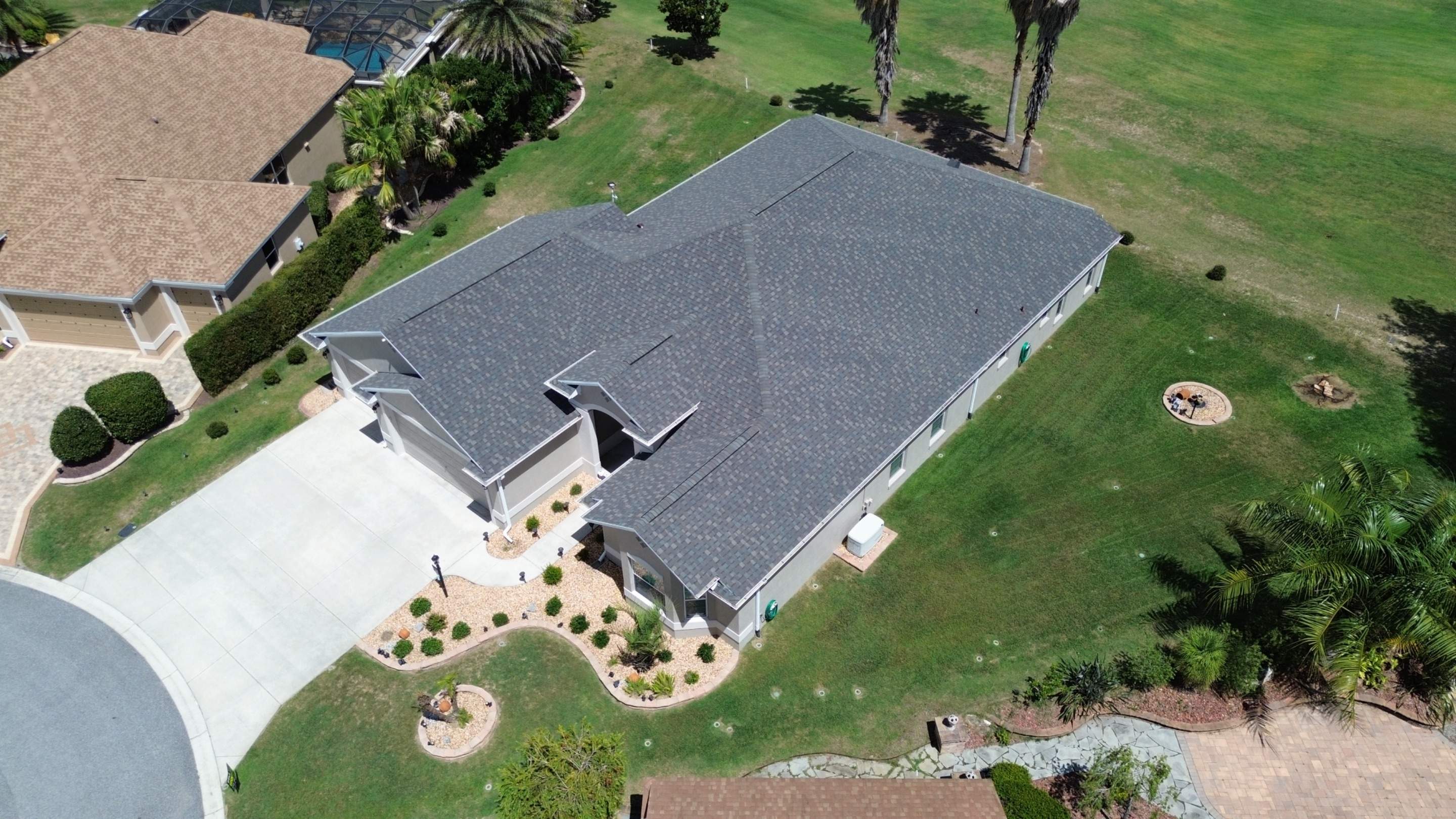 Residential Reroof in The Villages FL  by Gold Key Roofing