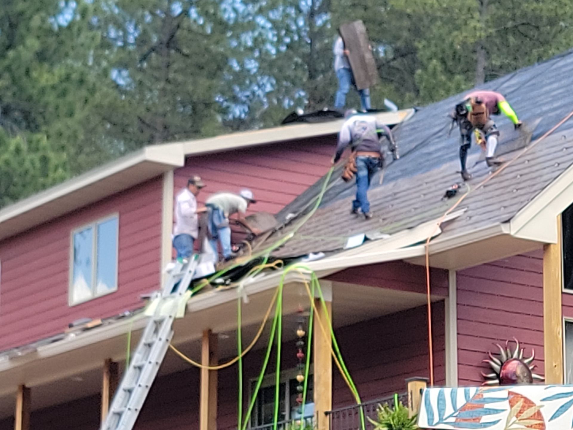 Euroshield install before hail season. by Weather-Tite Exteriors LLC