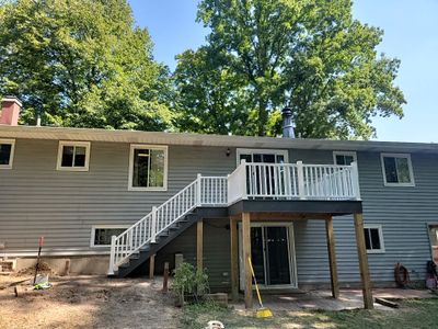 Deck Installation using TIMBERTECH DECKING