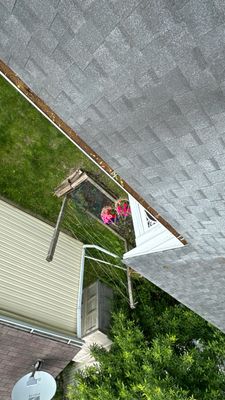 Turtle Shell gutter protection installation in Naperville, IL 60563, photograph 12